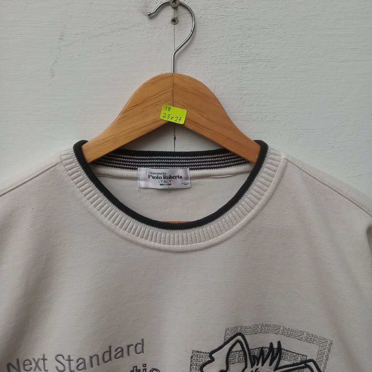 Other Vintage paolo roberta embroidered sweatshirt pullover Size US L / EU 52-54 / 3 - 3 Thumbnail