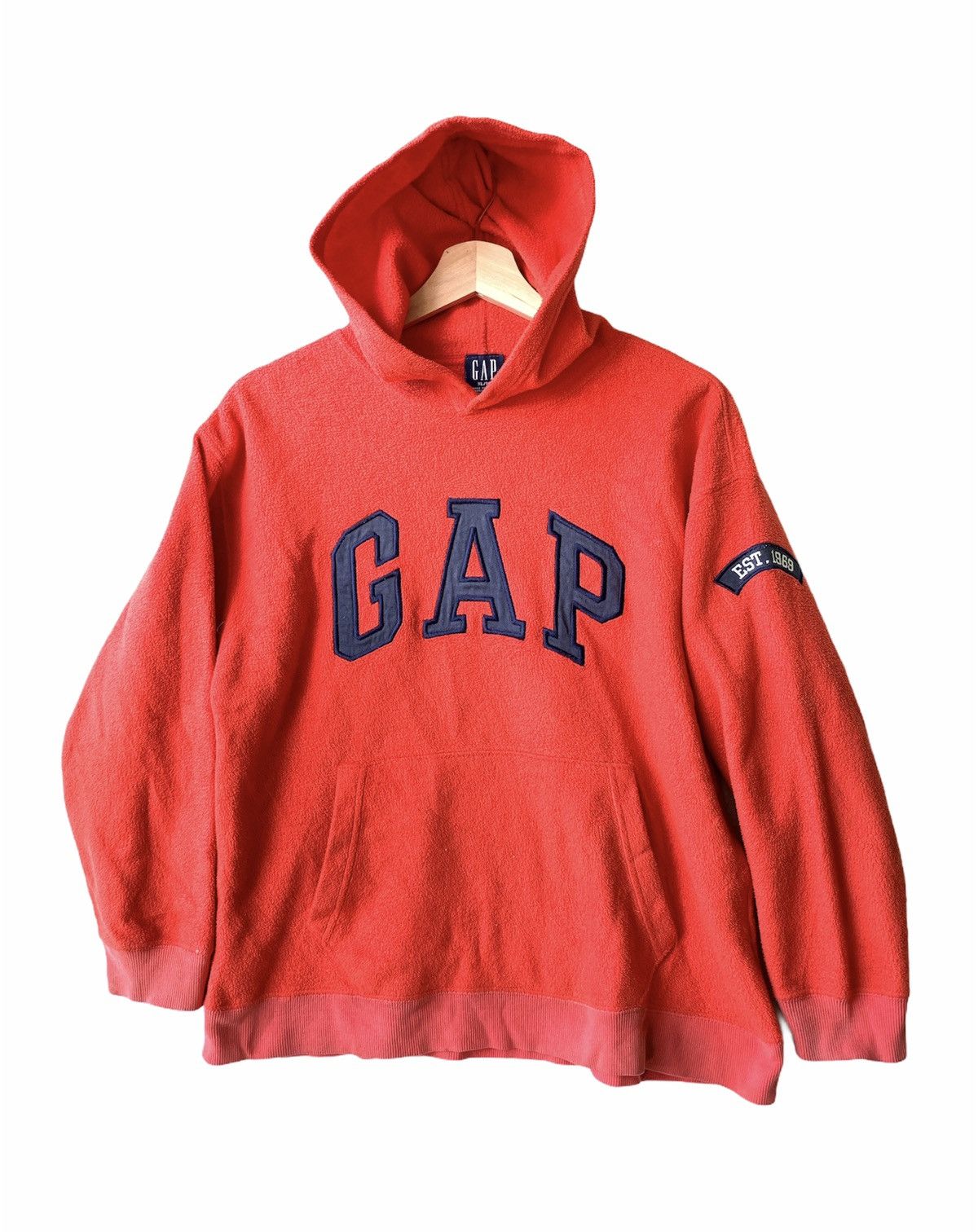 Gap × Vintage Gap Big Logo Embroided Hoodie Size US XXS / EU 40 - 1 Thumbnail