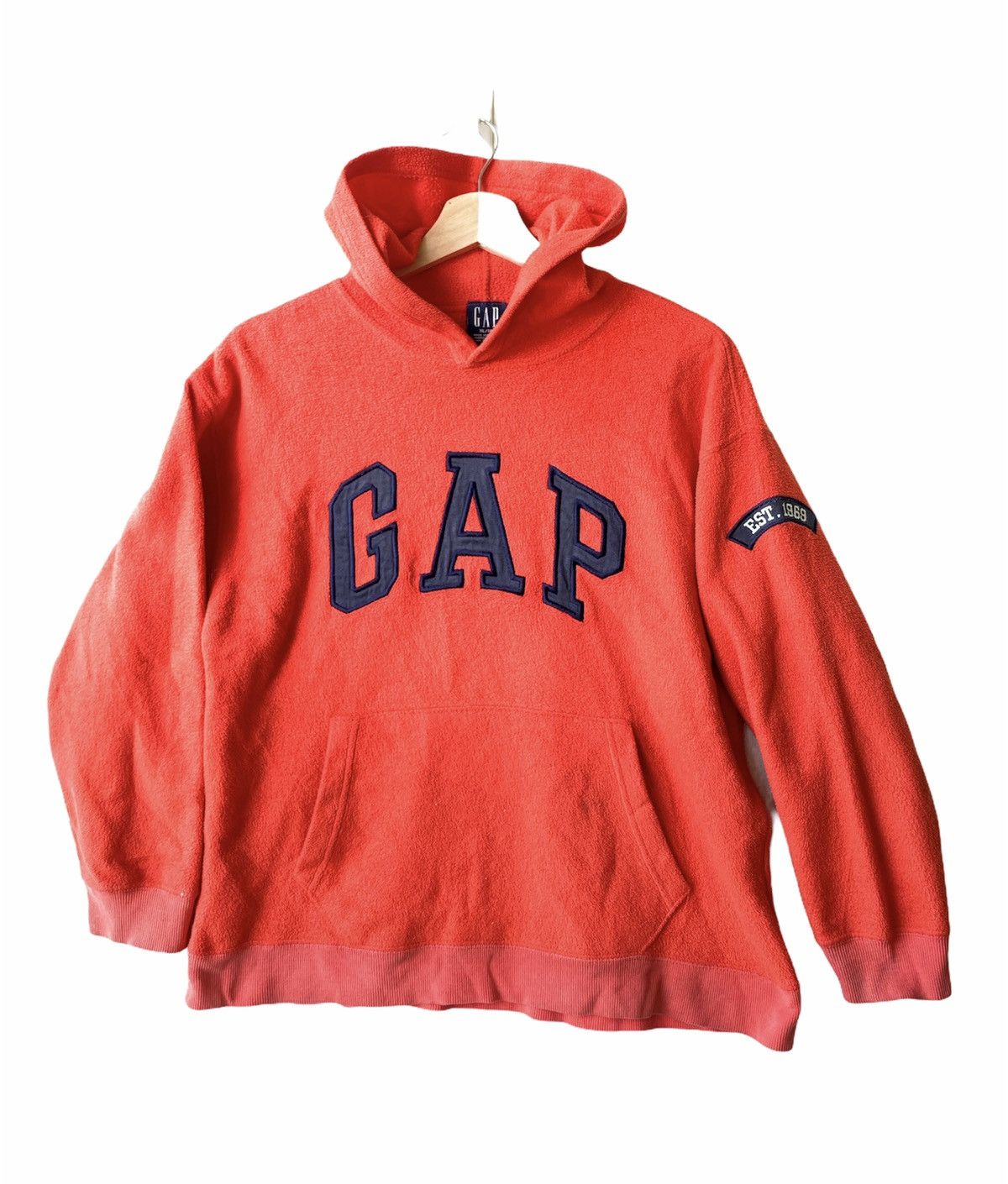 Gap × Vintage Gap Big Logo Embroided Hoodie Size US XXS / EU 40 - 2 Thumbnail