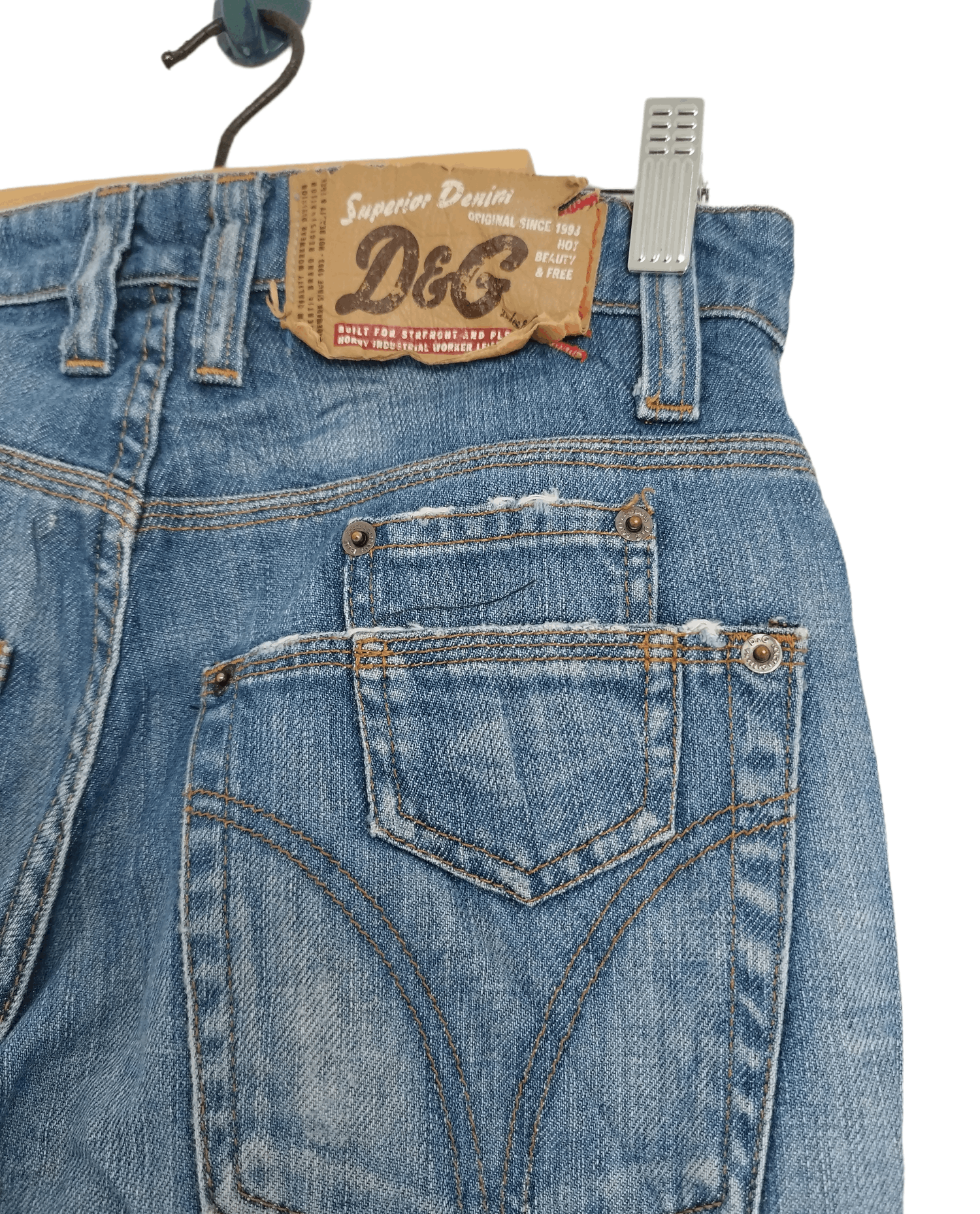 Dolce & Gabbana Dolce & Gabbana Fade Denim Jeans Size US 29 - 8 Thumbnail