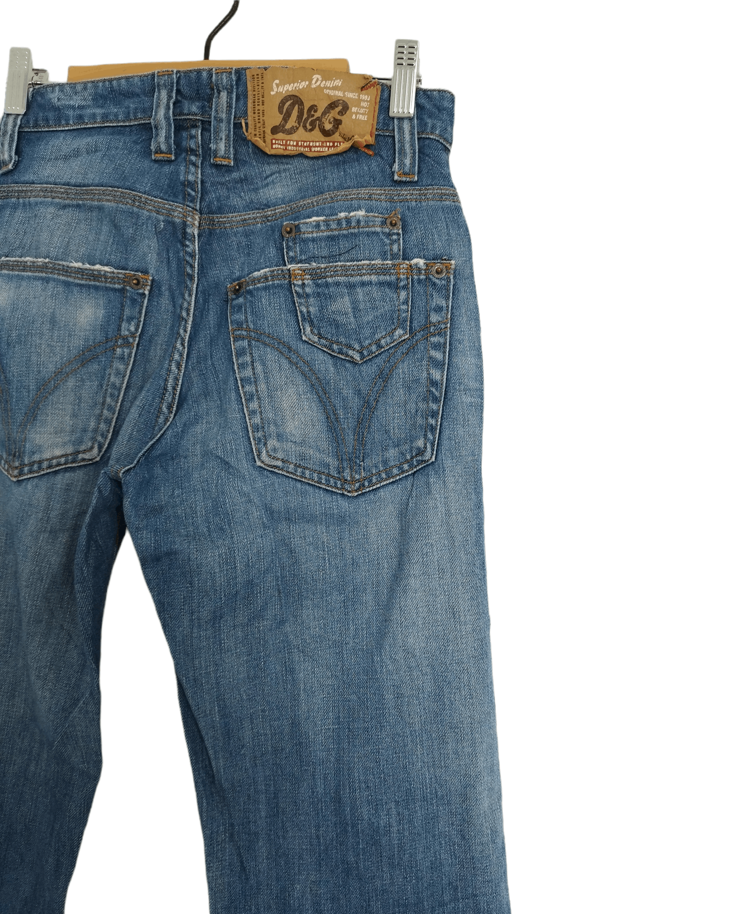 Dolce & Gabbana Dolce & Gabbana Fade Denim Jeans Size US 29 - 9 Thumbnail