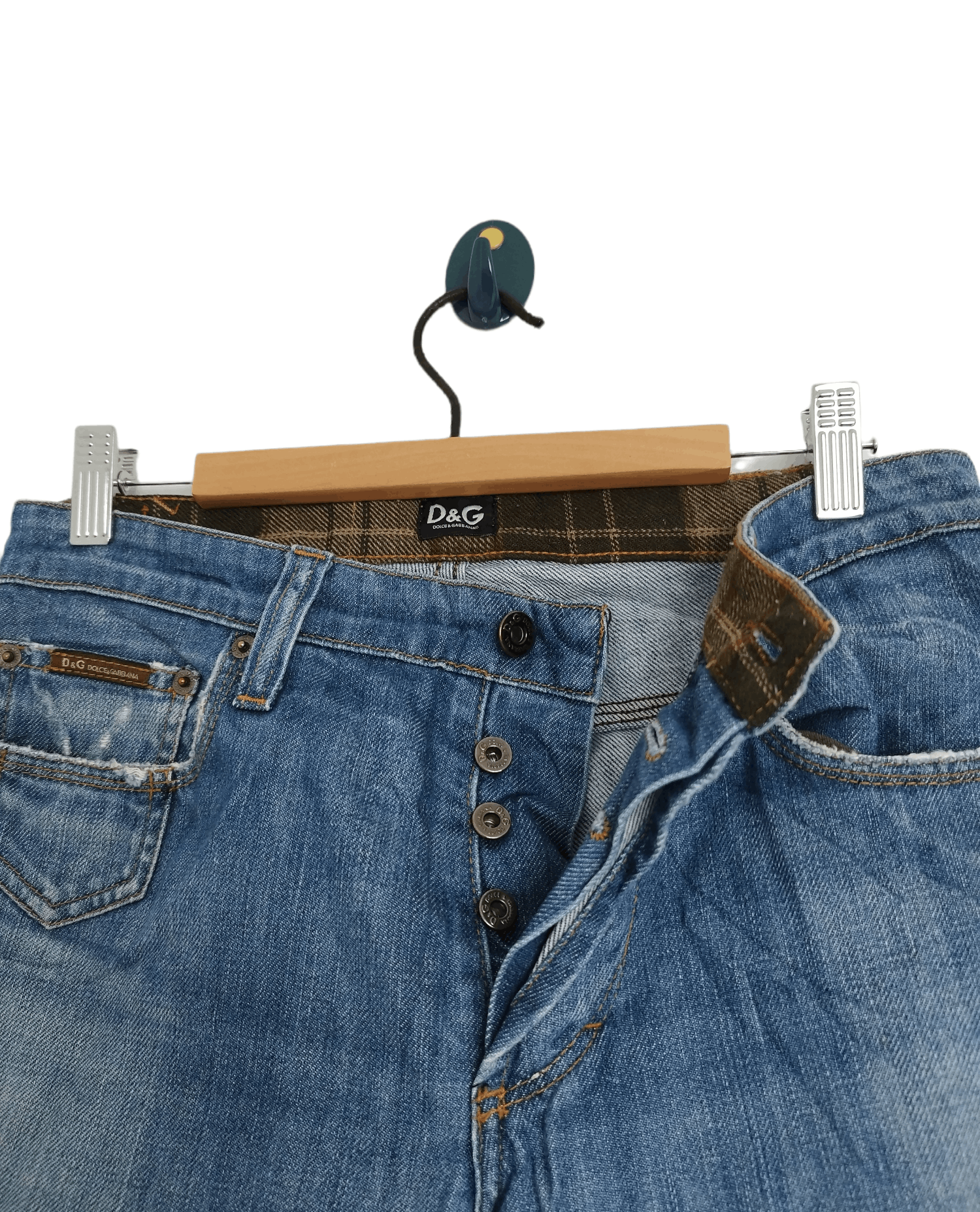 Dolce & Gabbana Dolce & Gabbana Fade Denim Jeans Size US 29 - 2 Thumbnail