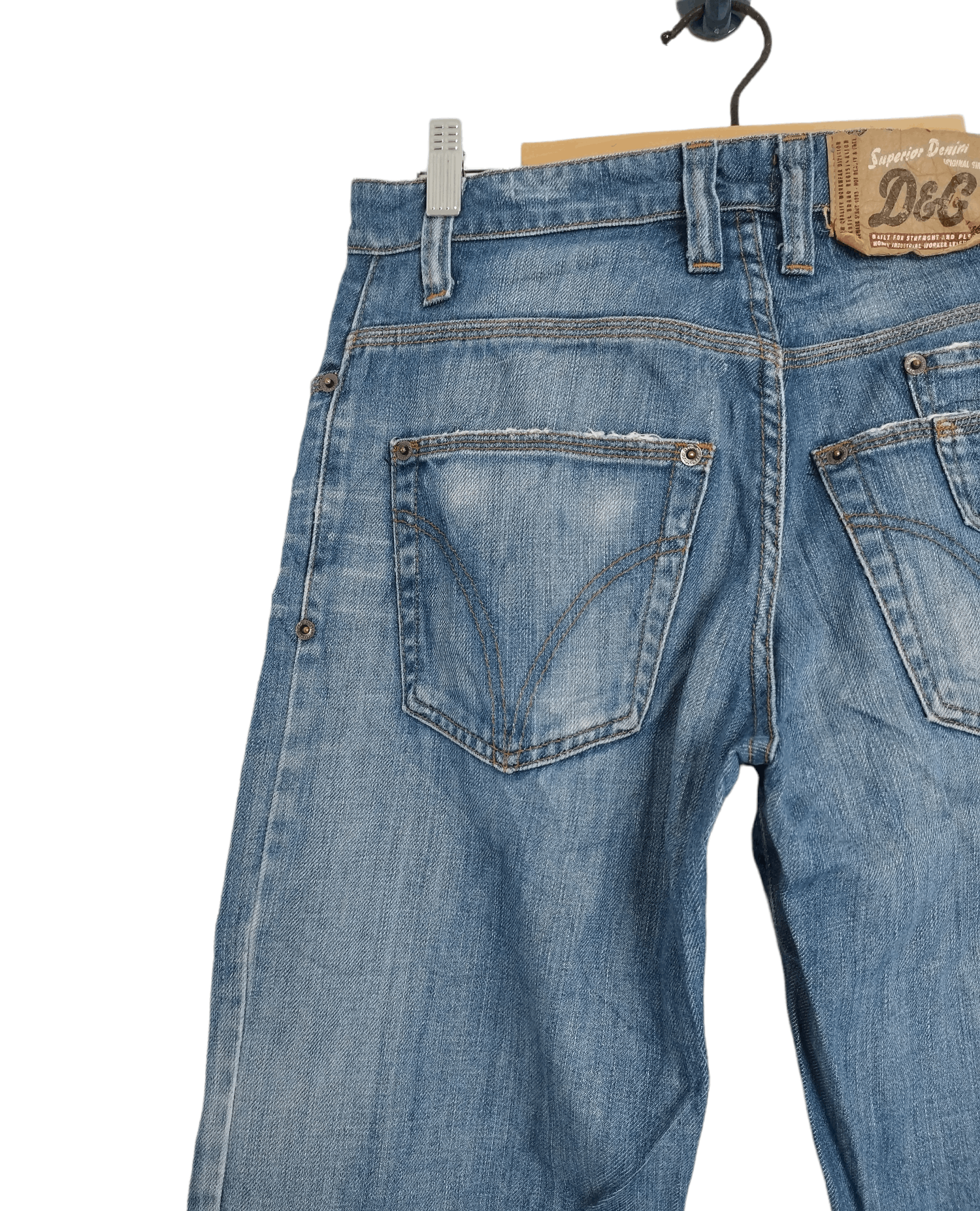 Dolce & Gabbana Dolce & Gabbana Fade Denim Jeans Size US 29 - 11 Thumbnail