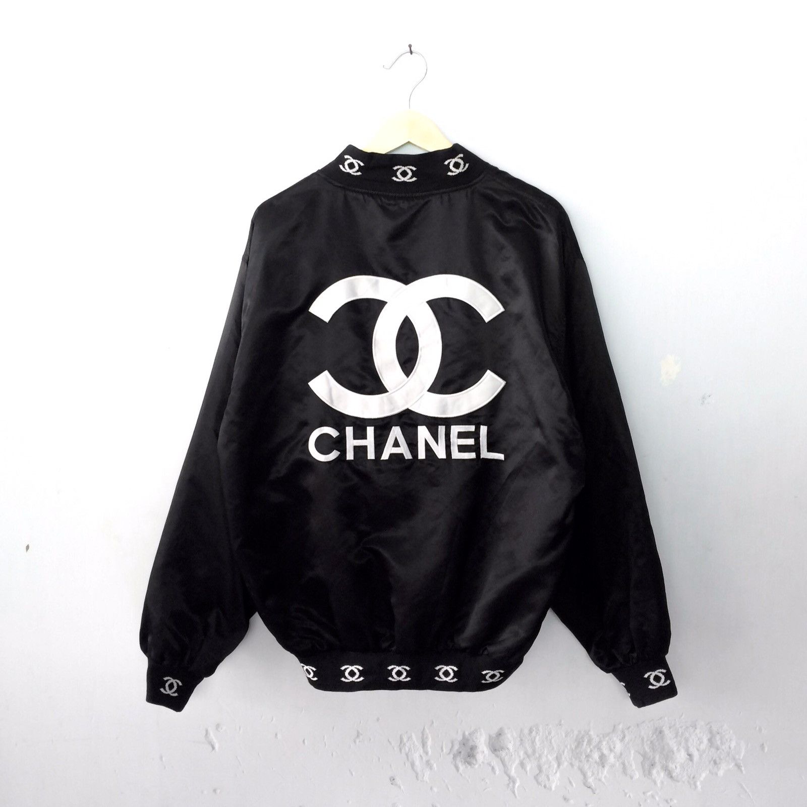 Chanel métiers Graffiti Bomber Jacket
