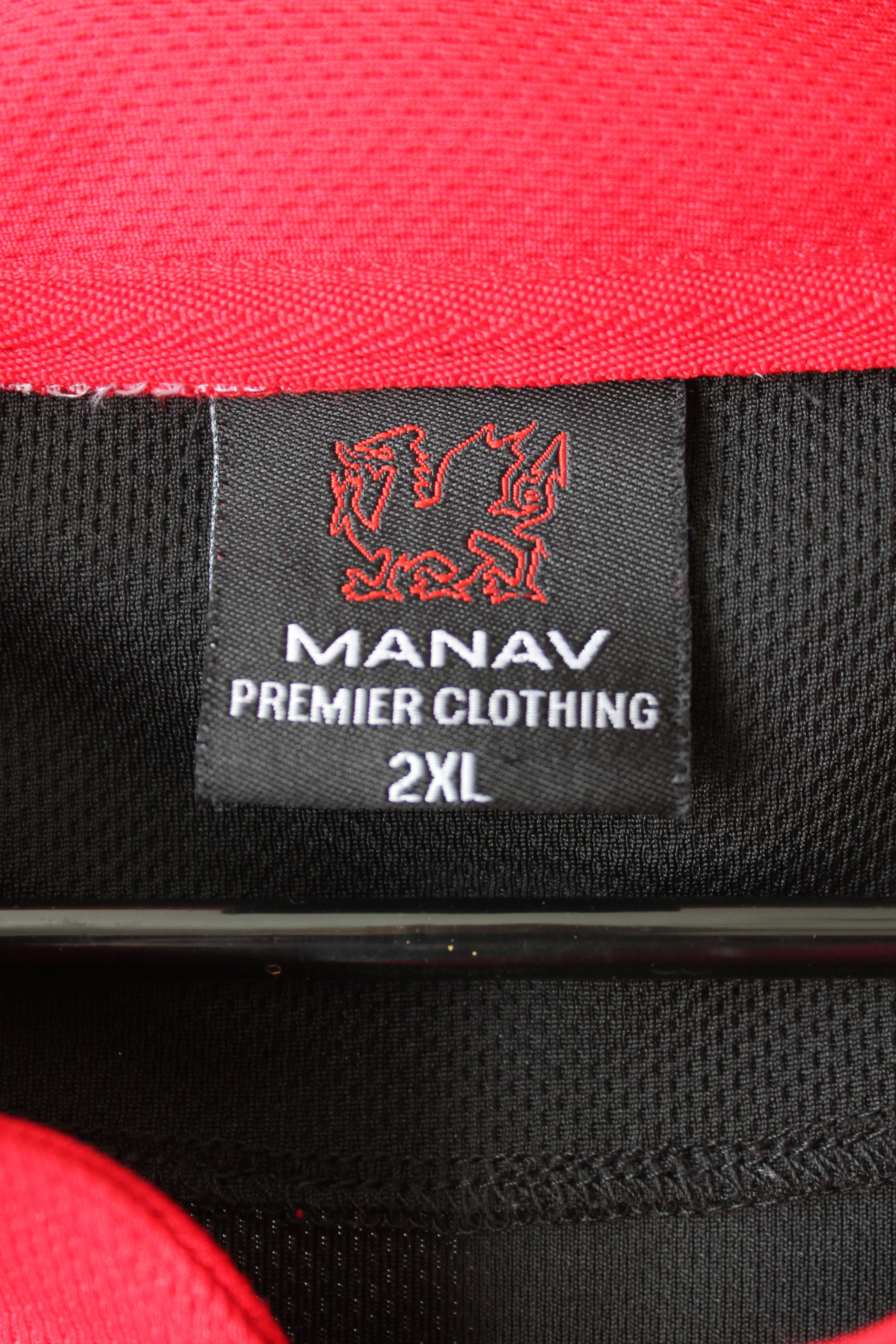Other Manav Official Wales Cymru National team Rugby Jersey Shirt Size US XXL / EU 58 / 5 - 7 Thumbnail