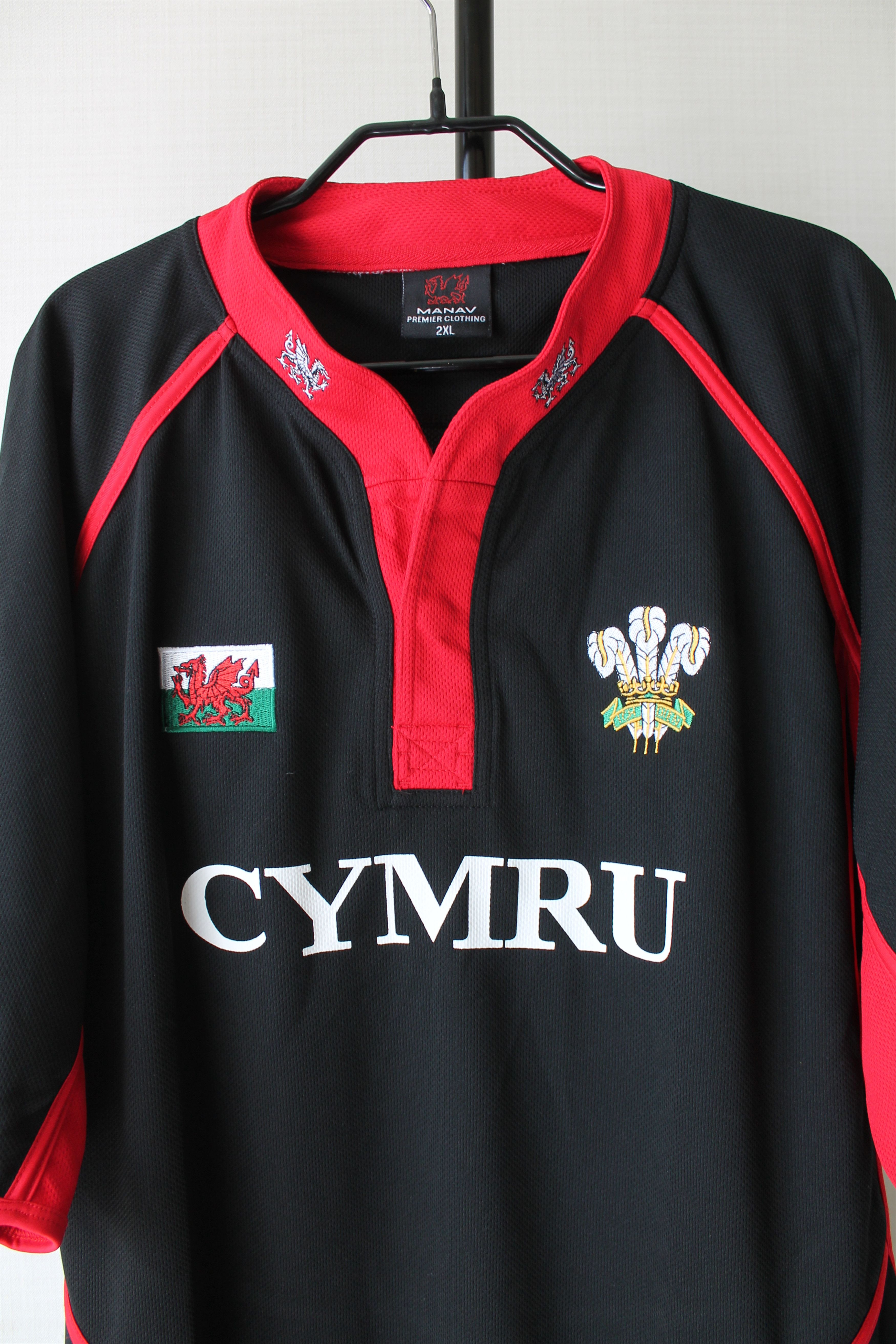 Other Manav Official Wales Cymru National team Rugby Jersey Shirt Size US XXL / EU 58 / 5 - 3 Thumbnail