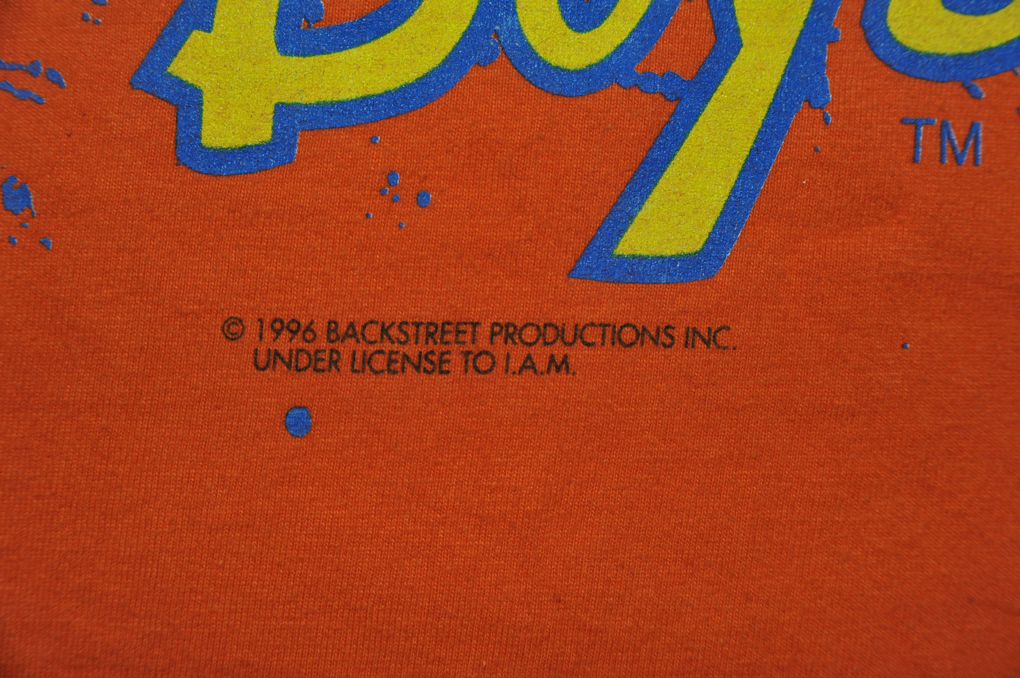 Vintage Vintage 1996 Official Backstreet Boys T-shirt Size US L / EU 52-54 / 3 - 3 Thumbnail