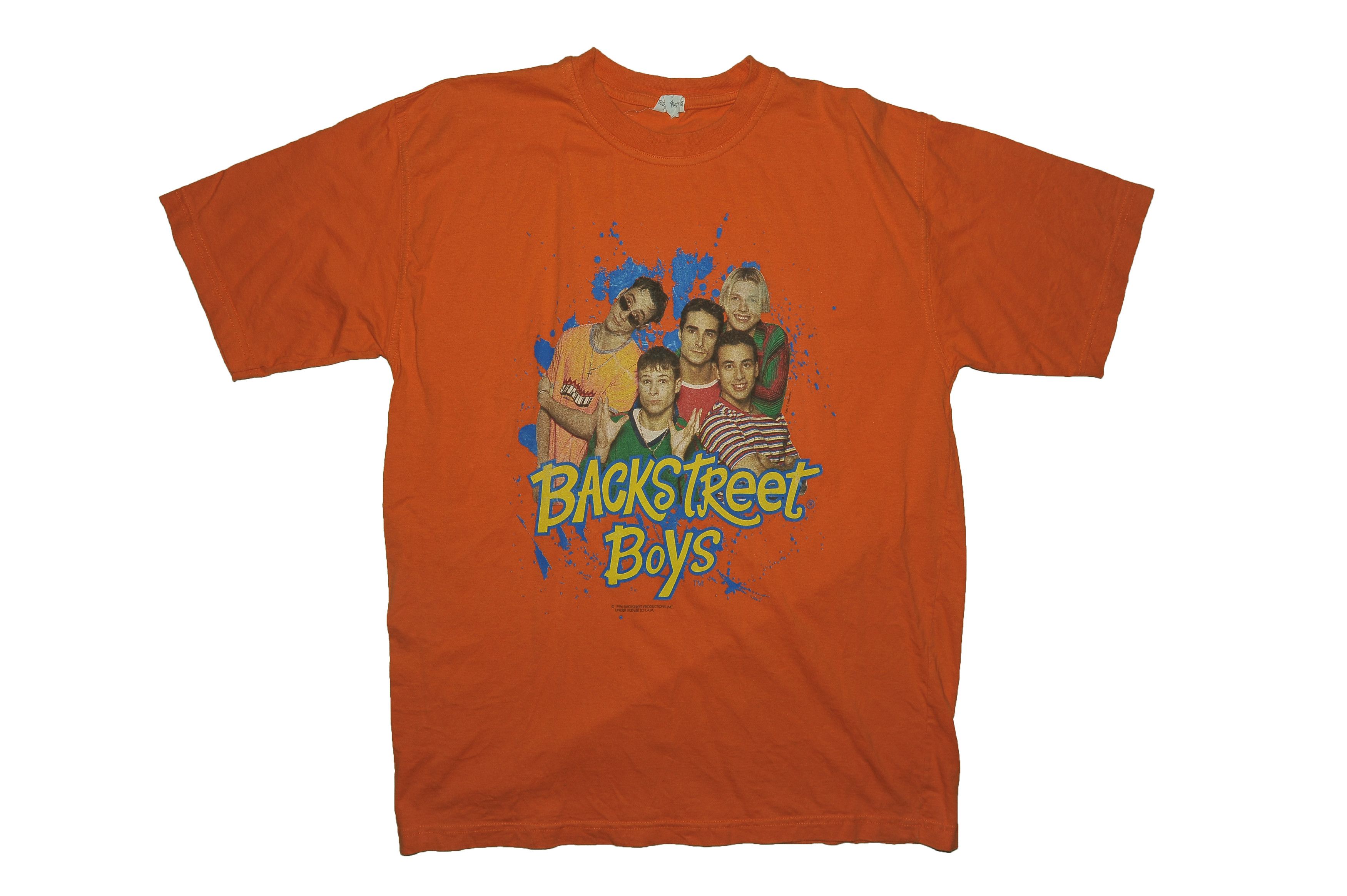 Vintage Vintage 1996 Official Backstreet Boys T-shirt Size US L / EU 52-54 / 3 - 1 Thumbnail