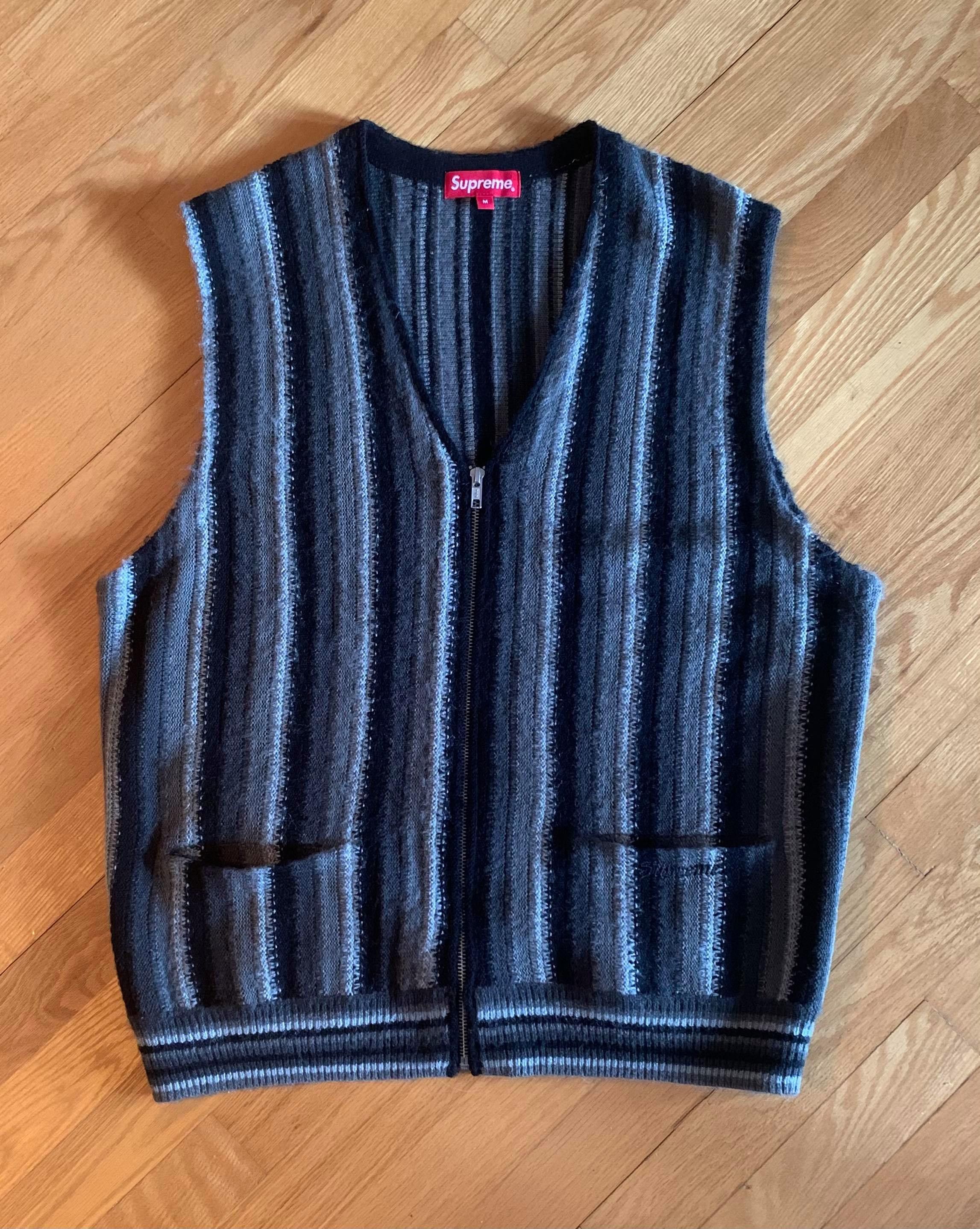 Supreme Supreme Stripe Sweater Vest | Grailed