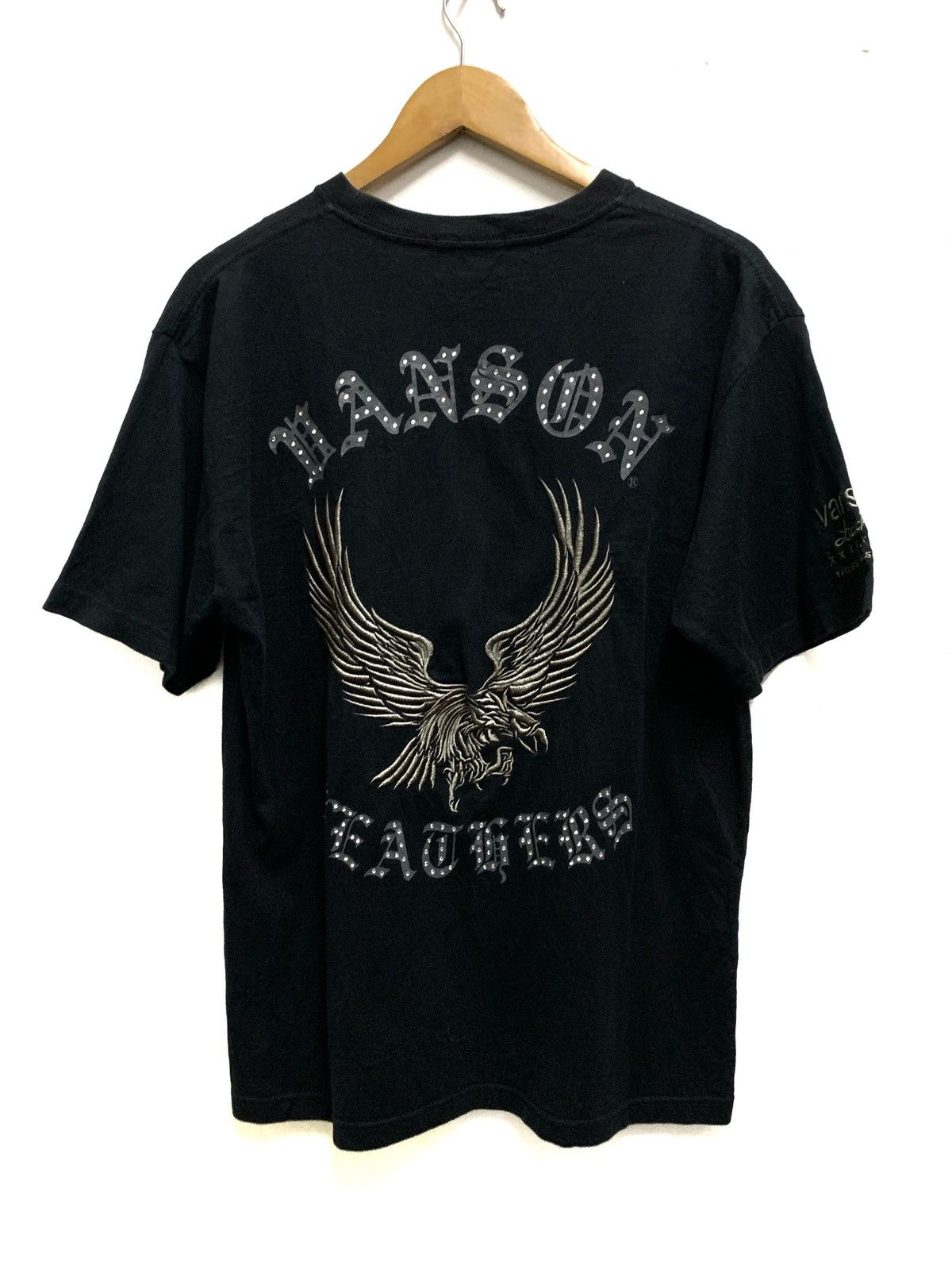 Vanson Leathers VANSON LEATHERS "No Compromises" Tshirt. Size US XL / EU 56 / 4 - 6 Thumbnail