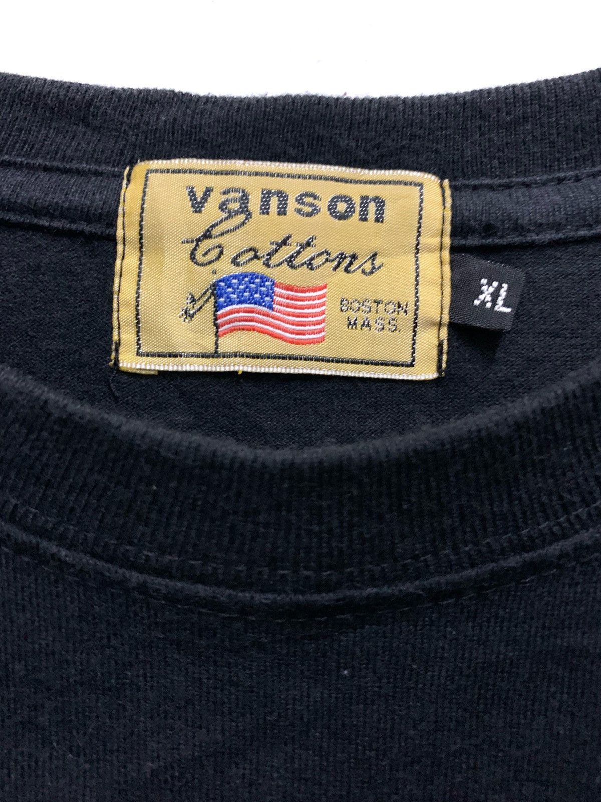 Vanson Leathers VANSON LEATHERS "No Compromises" Tshirt. Size US XL / EU 56 / 4 - 8 Thumbnail