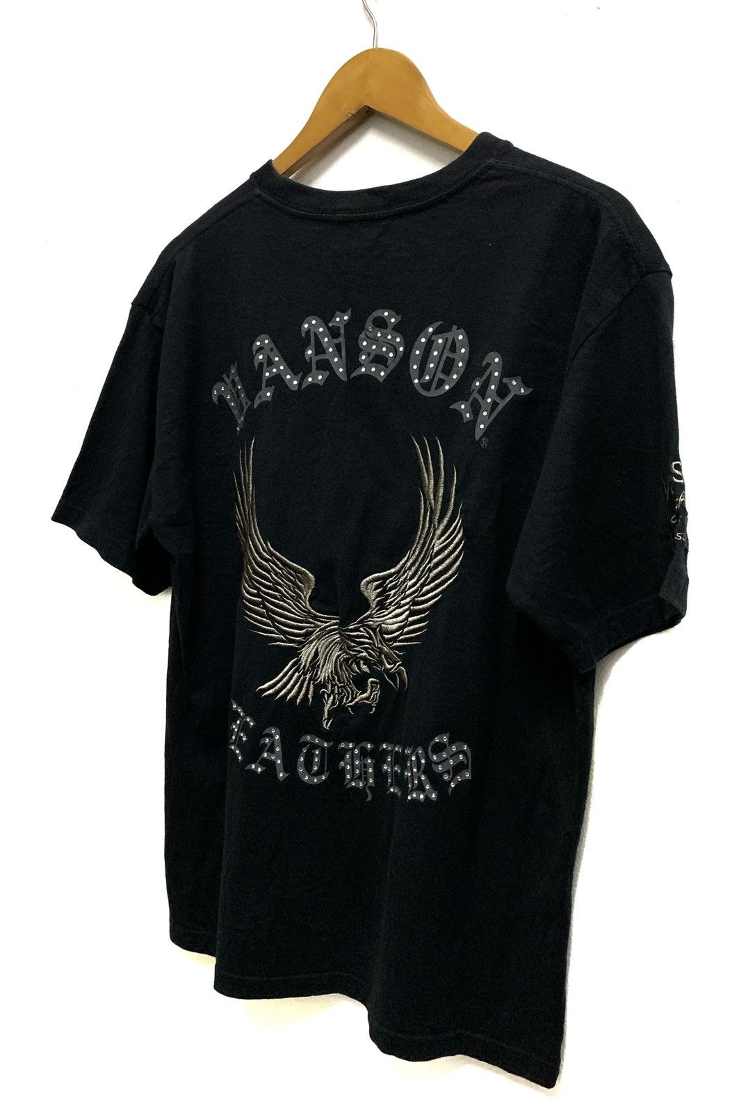 Vanson Leathers VANSON LEATHERS "No Compromises" Tshirt. Size US XL / EU 56 / 4 - 7 Thumbnail