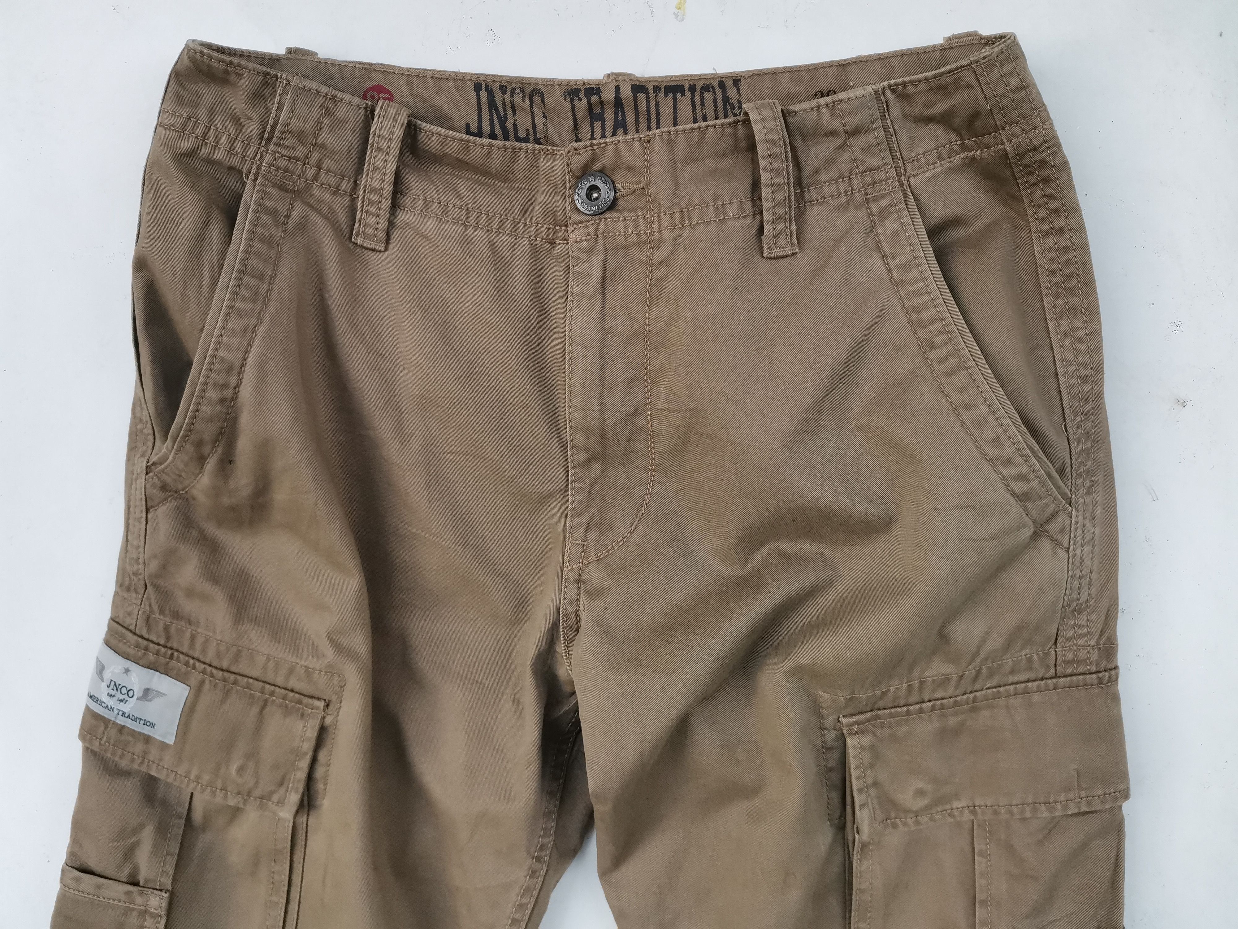 Japanese Brand JNCO American Tradition Tactical Cargo Multipocket Pants Size US 30 / EU 46 - 11 Thumbnail