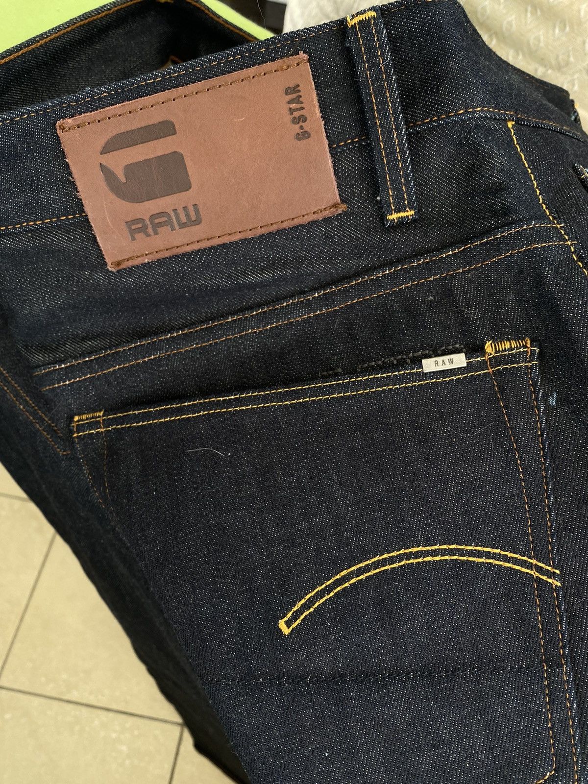 G-Star G star raw denim jeans Size US 30 / EU 46 - 6 Thumbnail