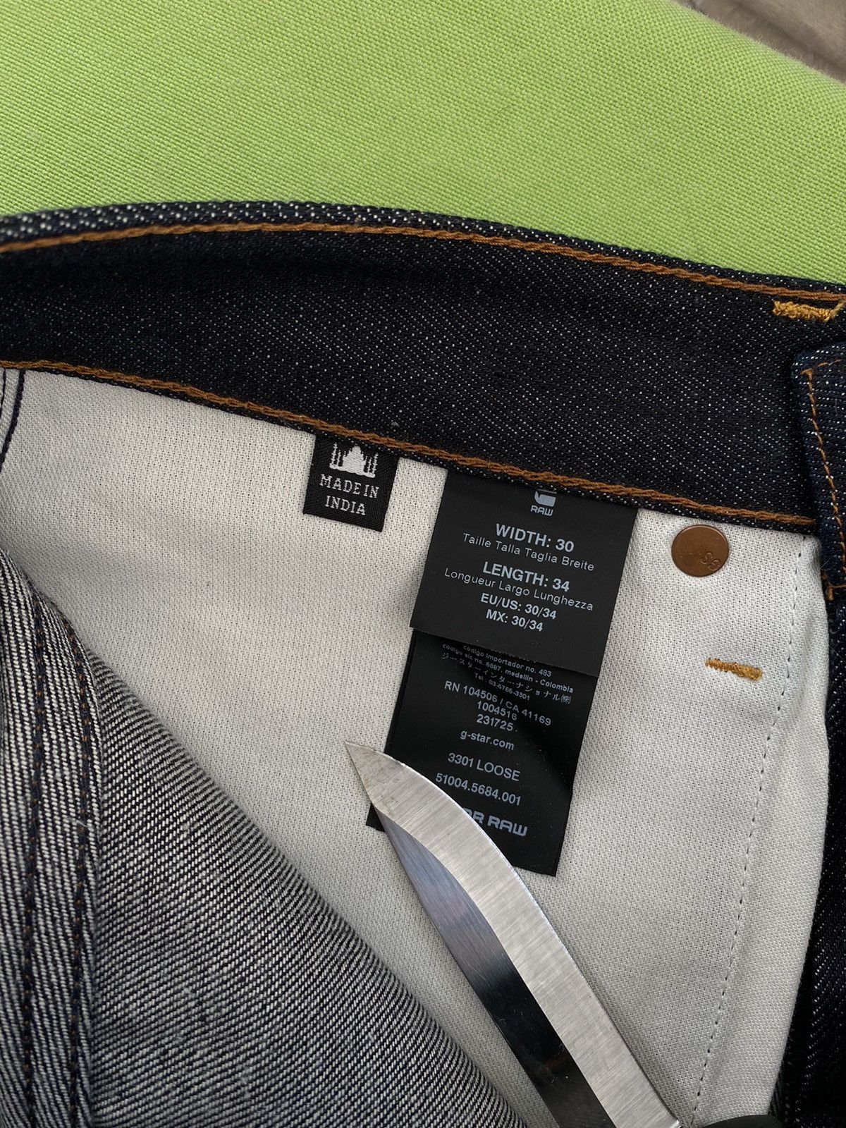 G-Star G star raw denim jeans Size US 30 / EU 46 - 5 Thumbnail
