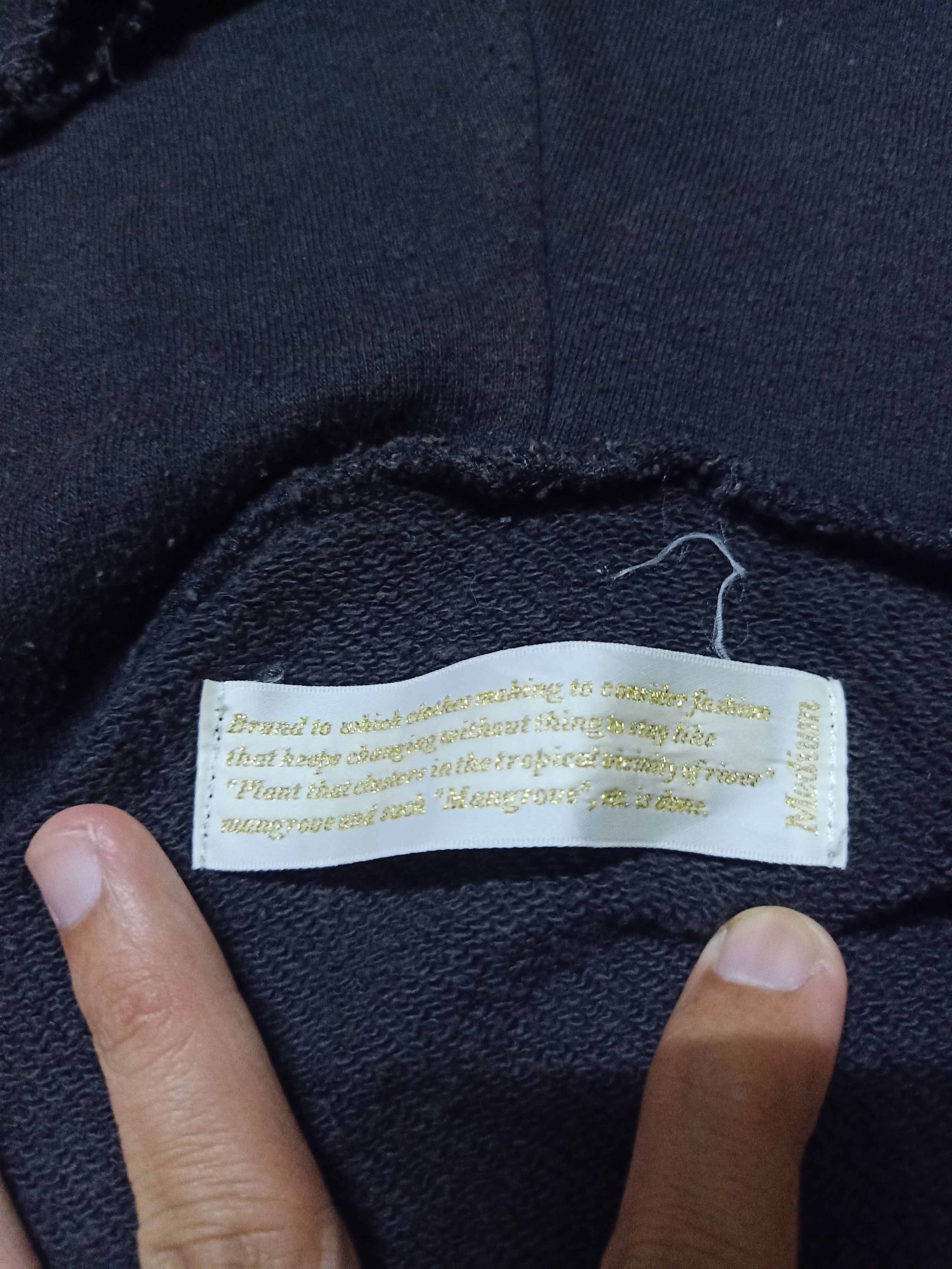 Designer × Japanese Brand Mangrove Distressed Zipper Hoodie Size US S / EU 44-46 / 1 - 8 Thumbnail