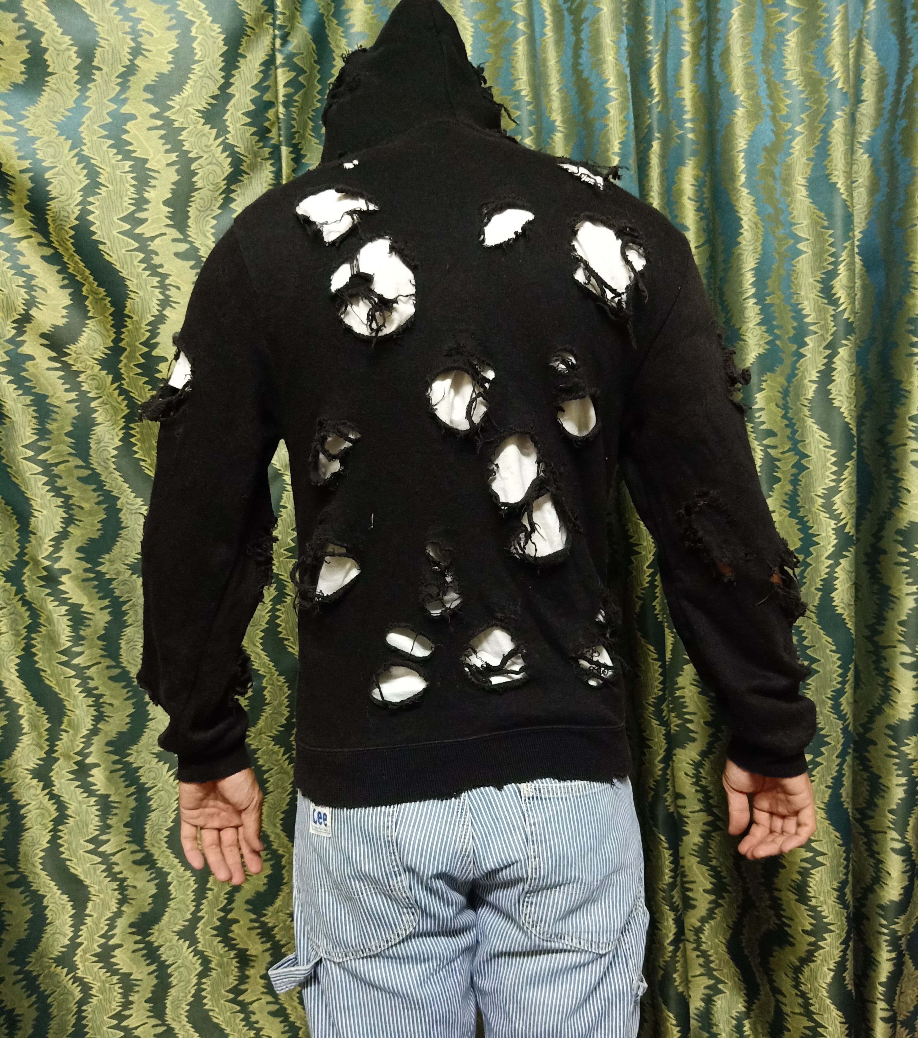 Designer × Japanese Brand Mangrove Distressed Zipper Hoodie Size US S / EU 44-46 / 1 - 4 Thumbnail