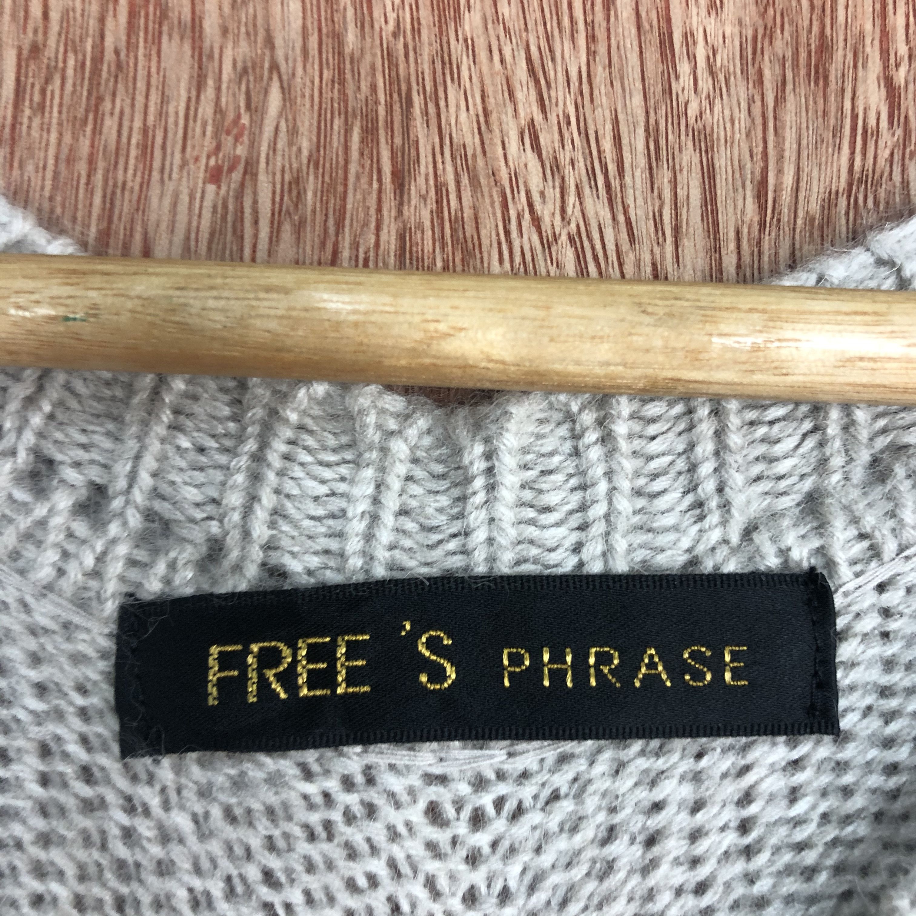 Homespun Knitwear × Japanese Brand DLL Free's Phrase Multicolor stripe Knitwear #c518 Size US M / EU 48-50 / 2 - 9 Thumbnail