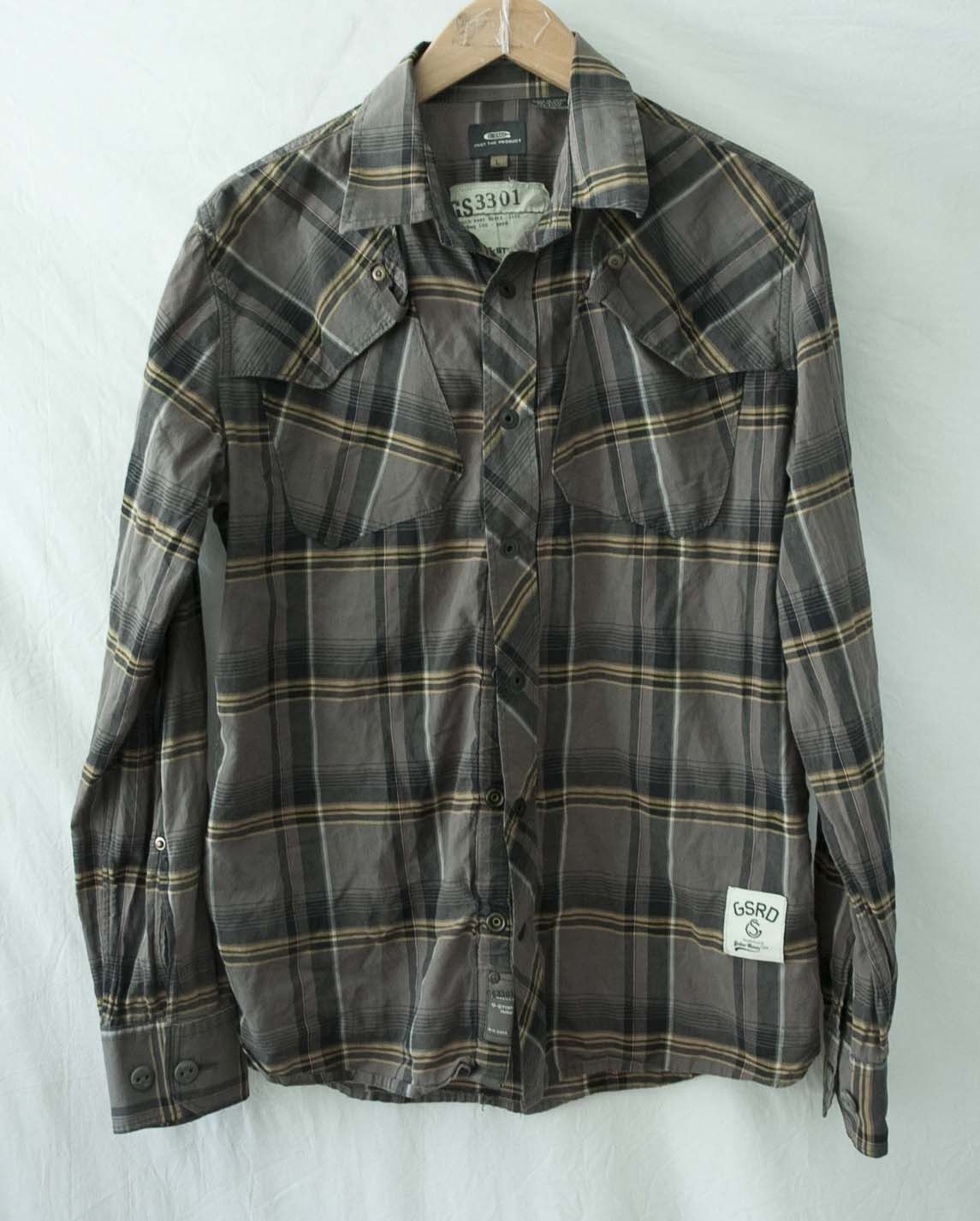 G-Star G Star Shirt Distressed Size L Size US L / EU 52-54 / 3 - 1 Thumbnail