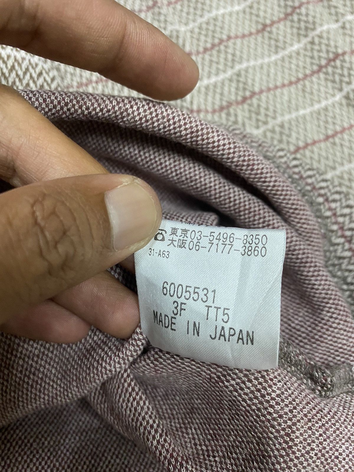 Lanvin LANVIN Collection Long Sleeve Single Pocket Shirt x Japan Size US L / EU 52-54 / 3 - 9 Thumbnail