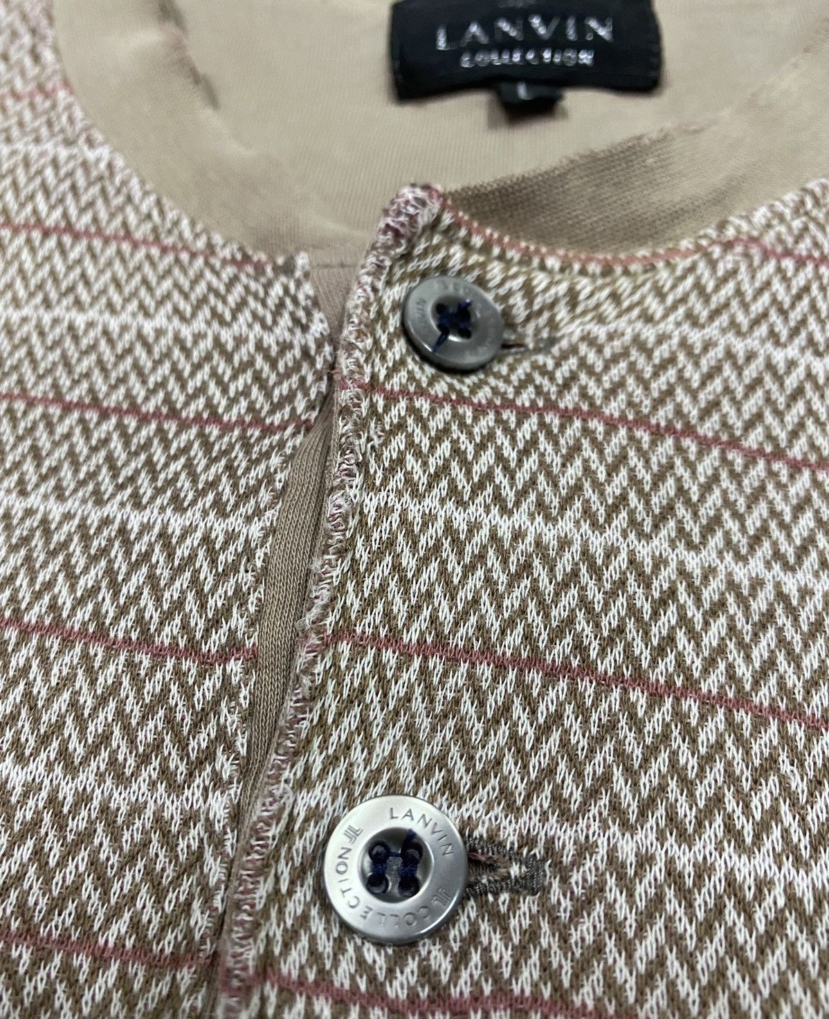 Lanvin LANVIN Collection Long Sleeve Single Pocket Shirt x Japan Size US L / EU 52-54 / 3 - 6 Thumbnail