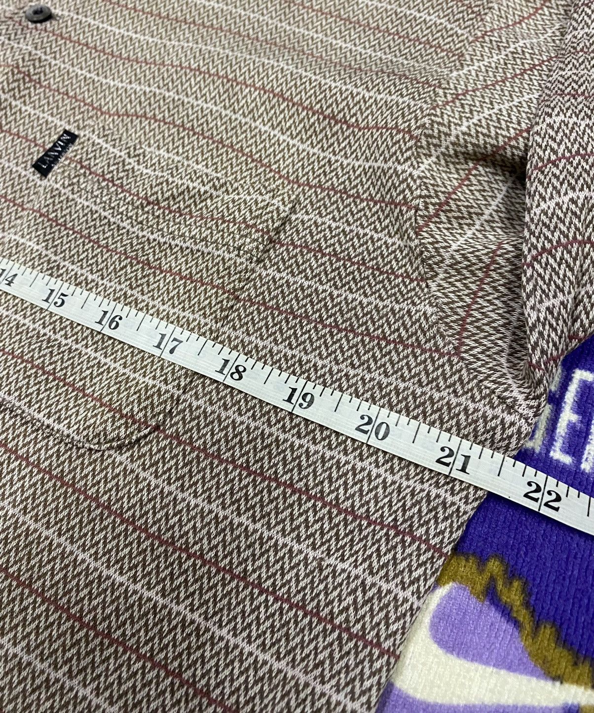 Lanvin LANVIN Collection Long Sleeve Single Pocket Shirt x Japan Size US L / EU 52-54 / 3 - 10 Thumbnail