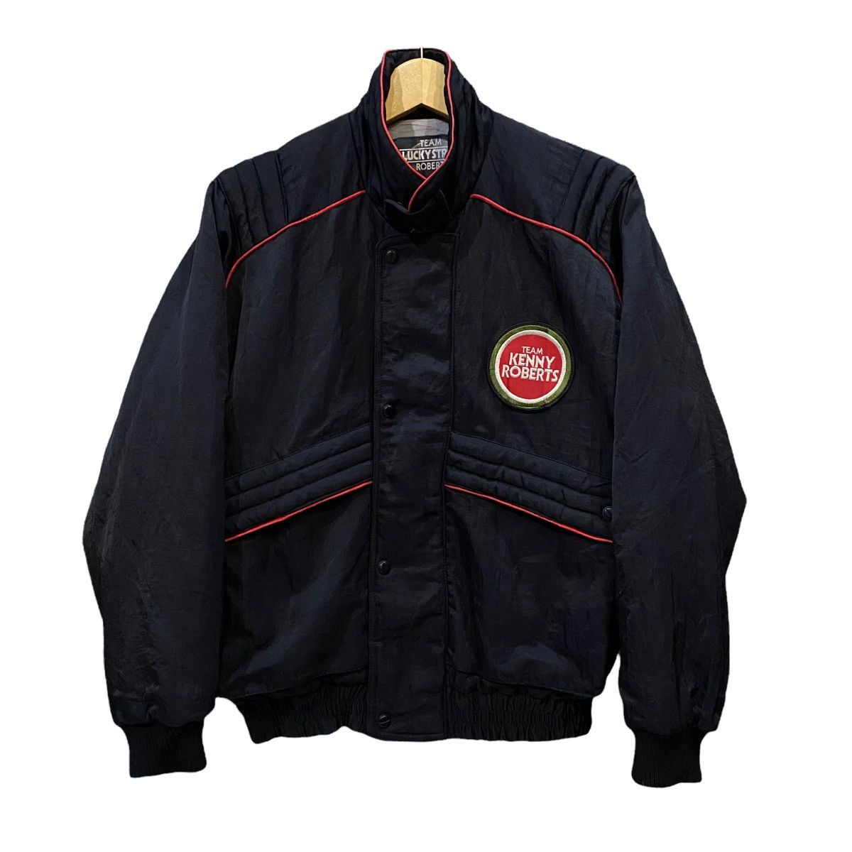 Formula 1 Vintage Lucky Strike Kenny Roberts Team Jacket Size US L / EU 52-54 / 3 - 1 Thumbnail