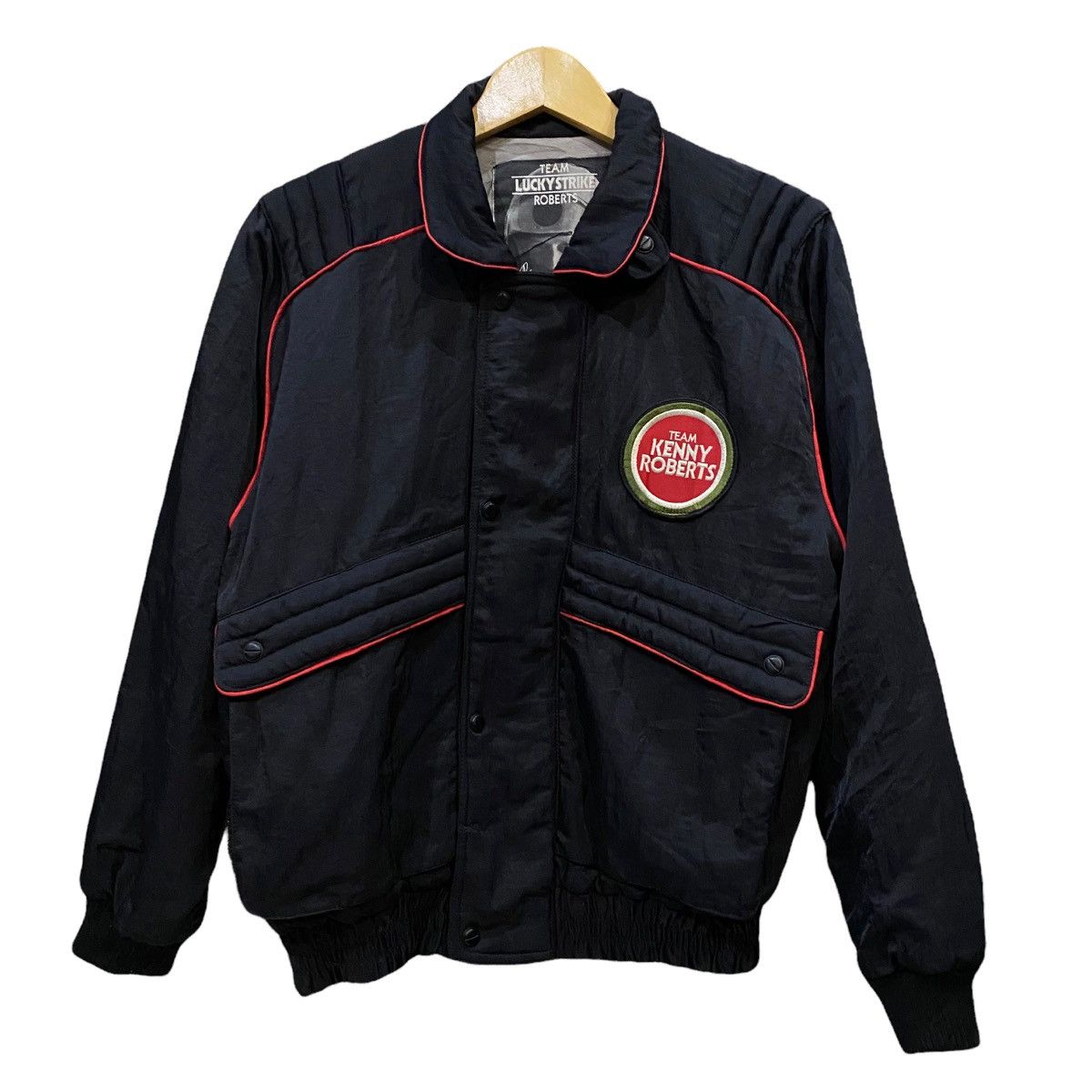 Formula 1 Vintage Lucky Strike Kenny Roberts Team Jacket Size US L / EU 52-54 / 3 - 2 Thumbnail