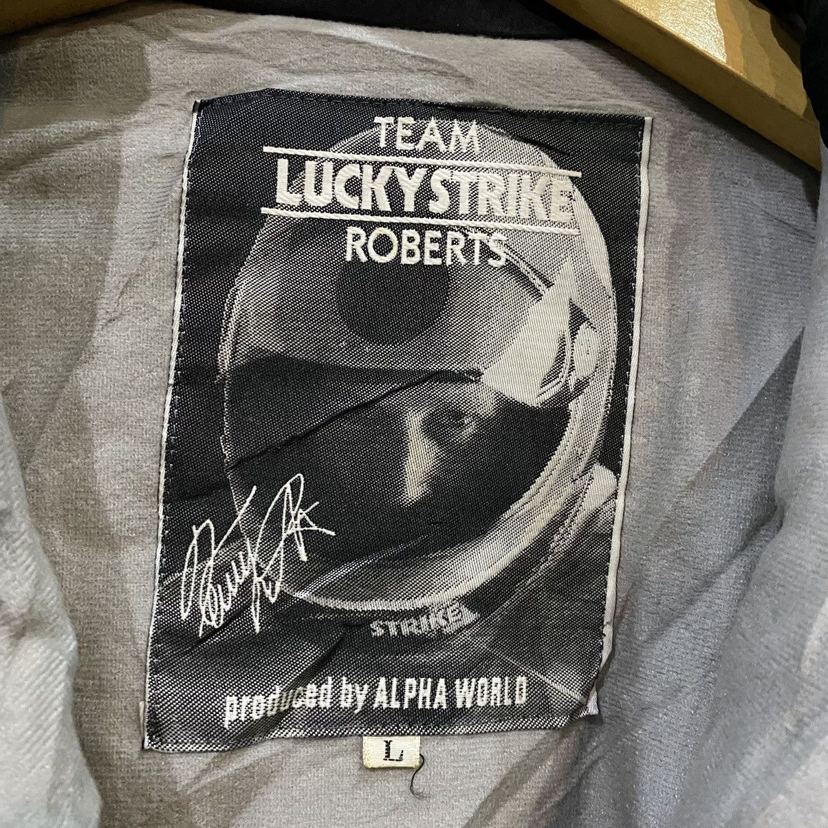 Formula 1 Vintage Lucky Strike Kenny Roberts Team Jacket Size US L / EU 52-54 / 3 - 7 Thumbnail
