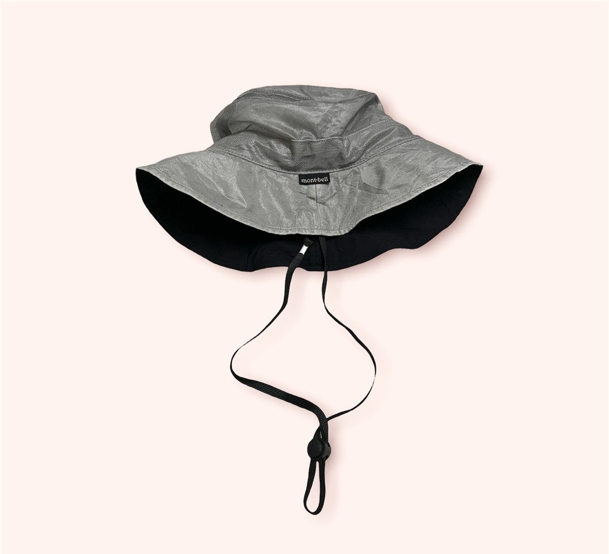 RARE VINTAGE TRANSPARENT MESH MONTBELL OUTDOOR BUCKET HAT