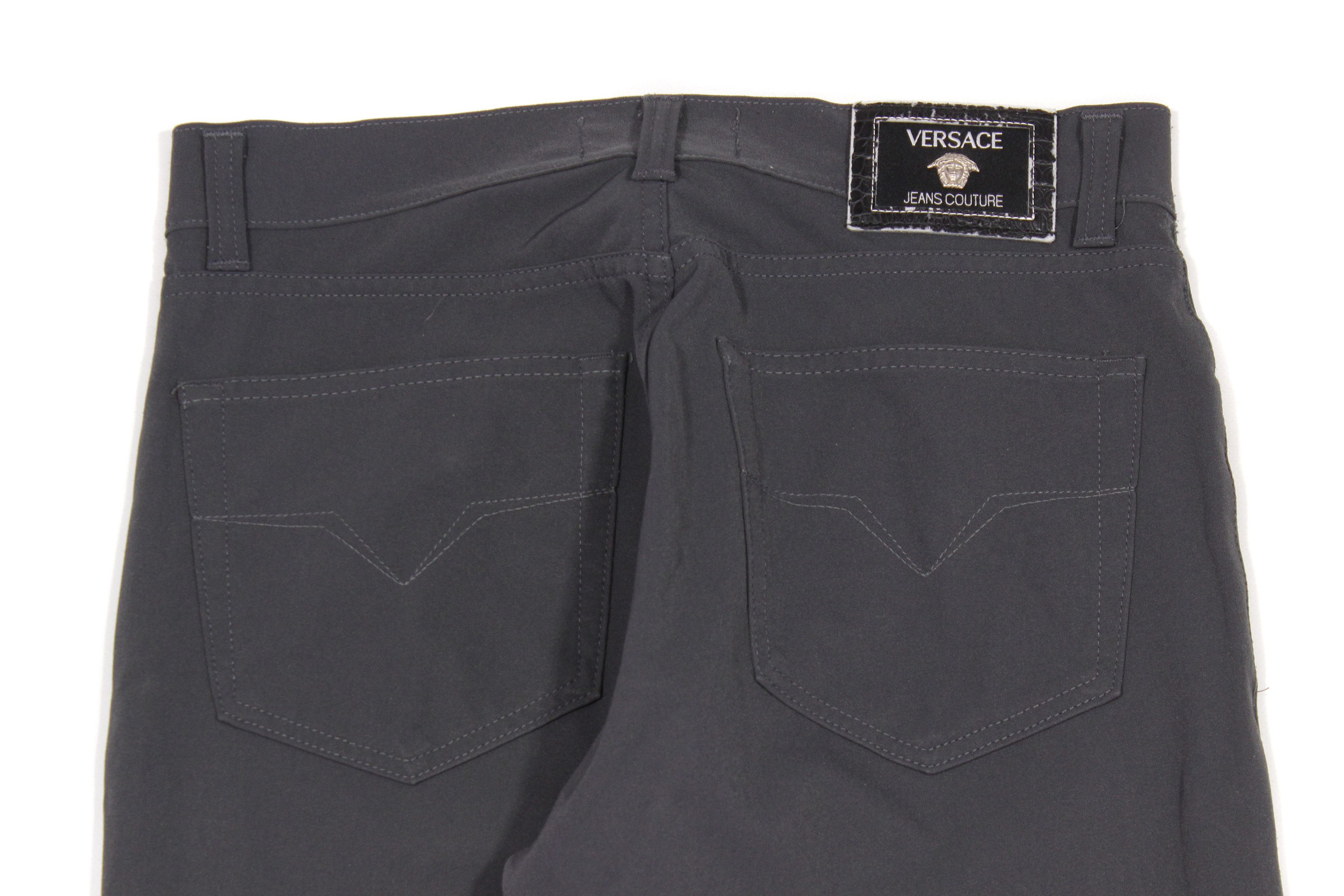 Versace 90S Medusa Buttons Nylon Pants Vintage Size US 30 / EU 46 - 4 Thumbnail