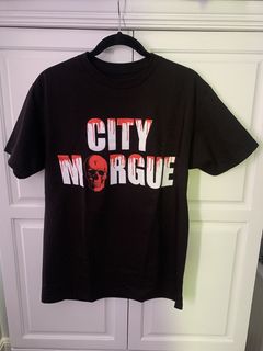 VLONE City Morgue Drip Tee White (VLON-T115) 2019 Men's Size S-XL