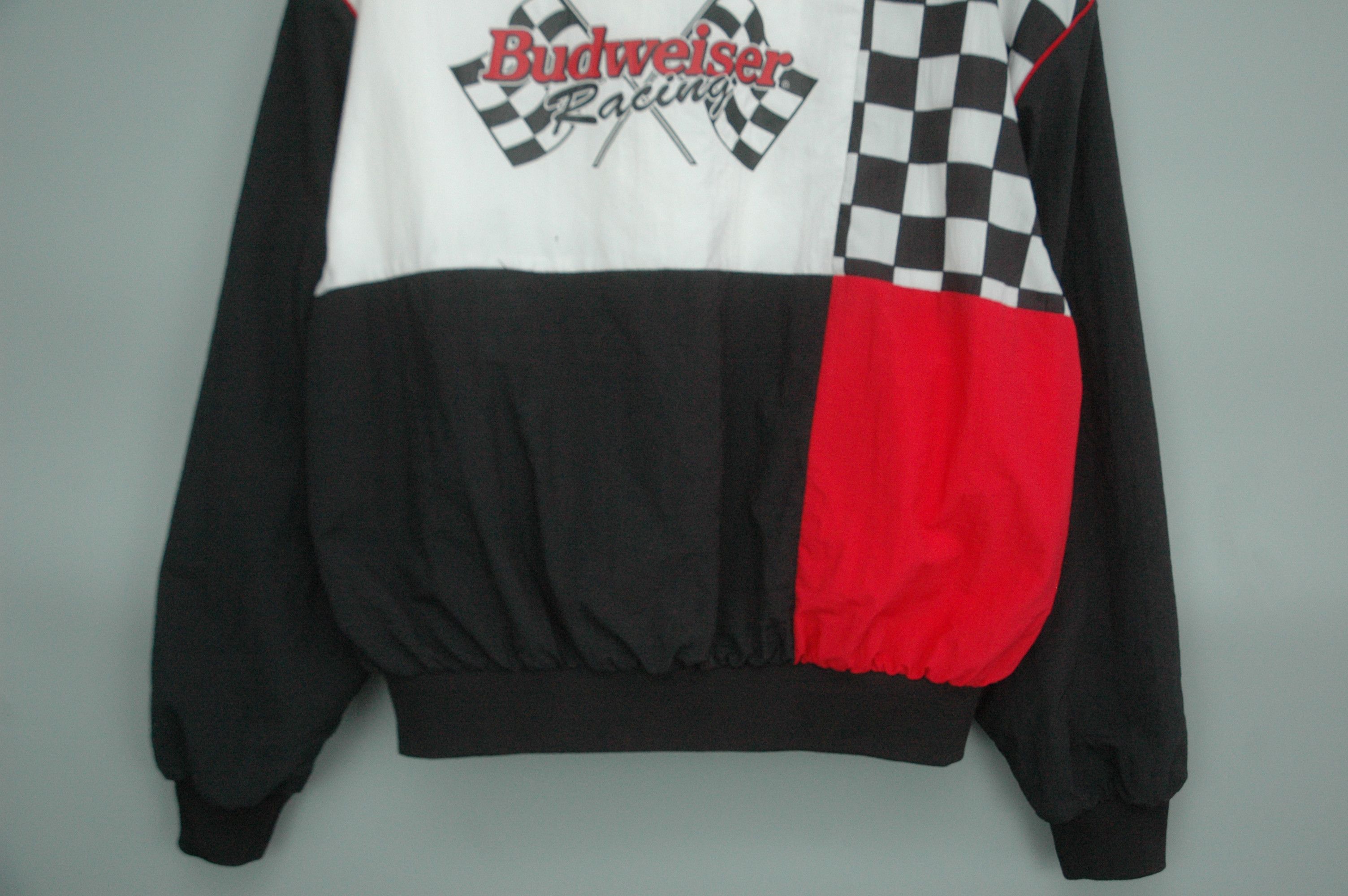 Budweiser Vintage Budweiser Racing Made in USA Light Jacket Size US XL / EU 56 / 4 - 4 Thumbnail