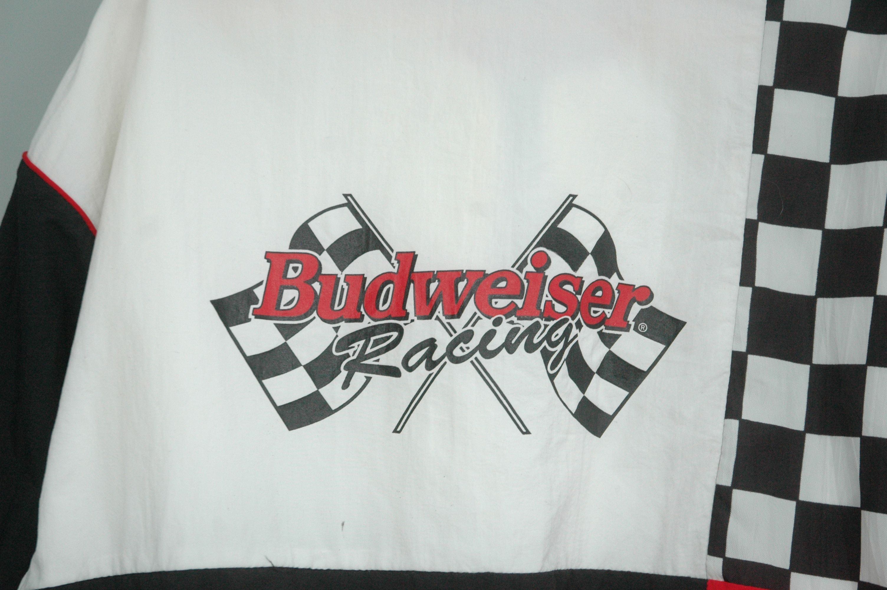 Budweiser Vintage Budweiser Racing Made in USA Light Jacket Size US XL / EU 56 / 4 - 3 Thumbnail
