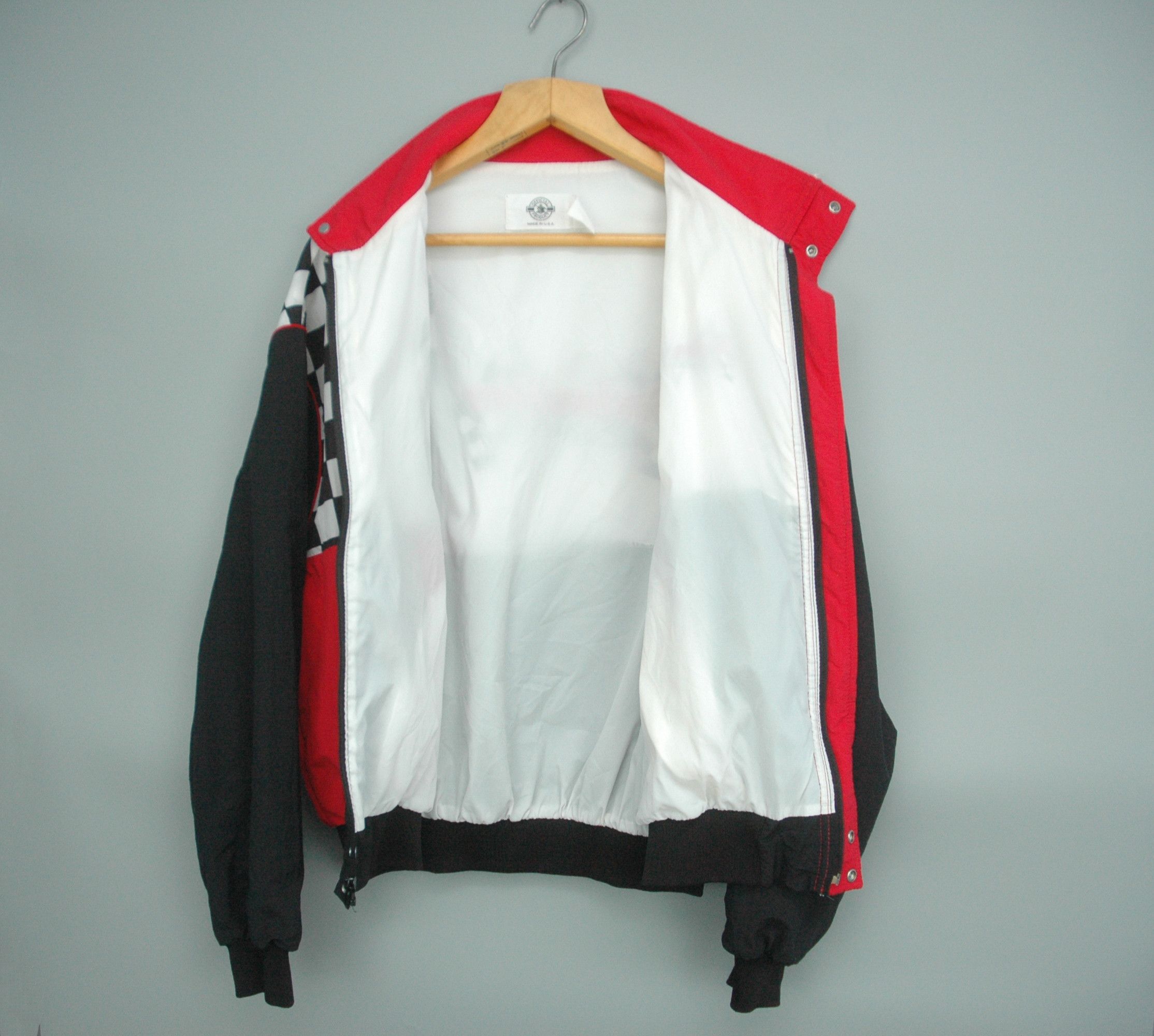 Budweiser Vintage Budweiser Racing Made in USA Light Jacket Size US XL / EU 56 / 4 - 10 Thumbnail
