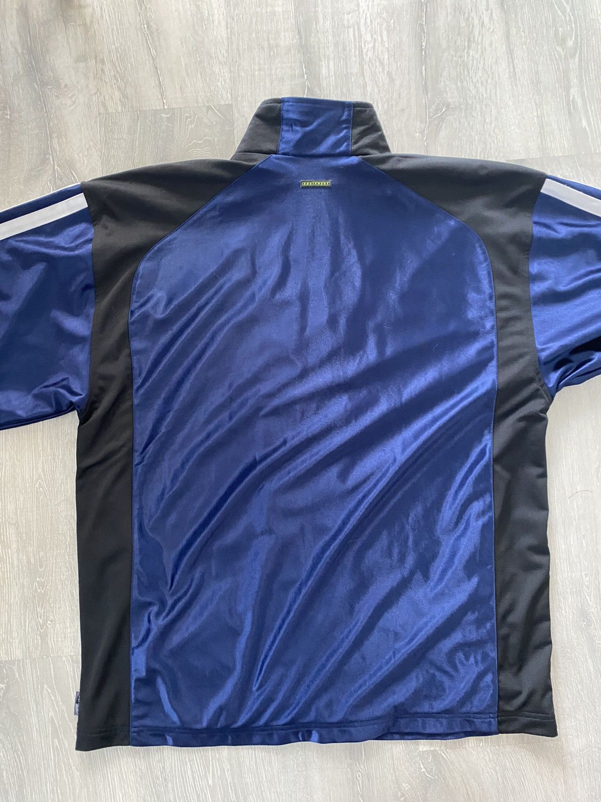 Adidas Adidas EQT vintage navy full zip sweatshirt track jacket Size US XL / EU 56 / 4 - 6 Thumbnail
