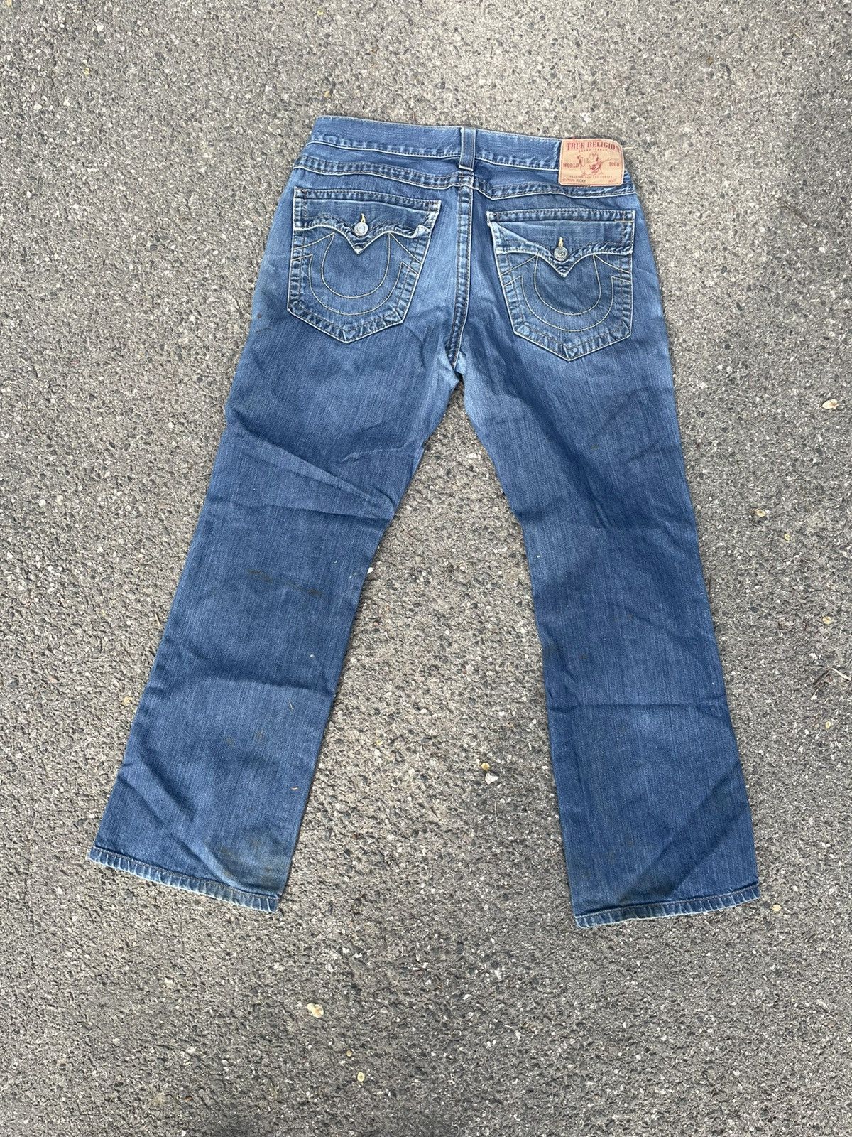 True Religion Vintage True Religion Dirty Jeans Size US 34 / EU 50 - 14 Thumbnail