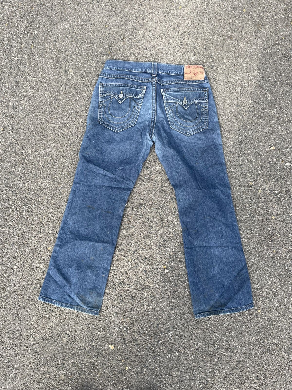 True Religion Vintage True Religion Dirty Jeans Size US 34 / EU 50 - 15 Thumbnail