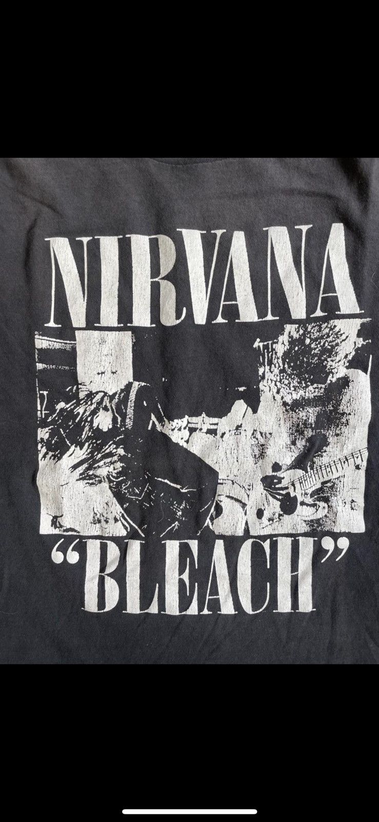Vintage Vintage Bleach nirvana band t-shirt Size US L / EU 52-54 / 3 - 4 Thumbnail