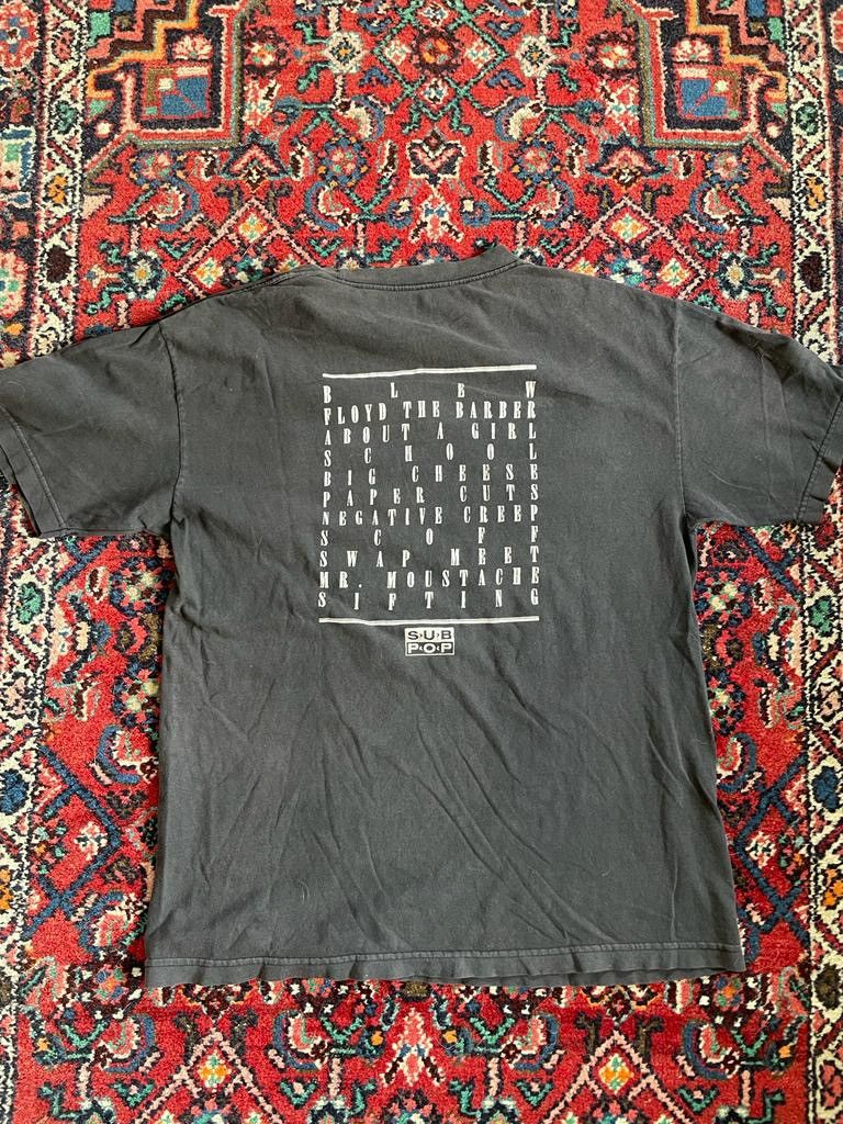 Vintage Vintage Bleach nirvana band t-shirt Size US L / EU 52-54 / 3 - 2 Thumbnail