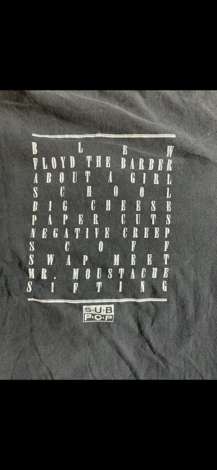 Vintage Vintage Bleach nirvana band t-shirt Size US L / EU 52-54 / 3 - 3 Thumbnail