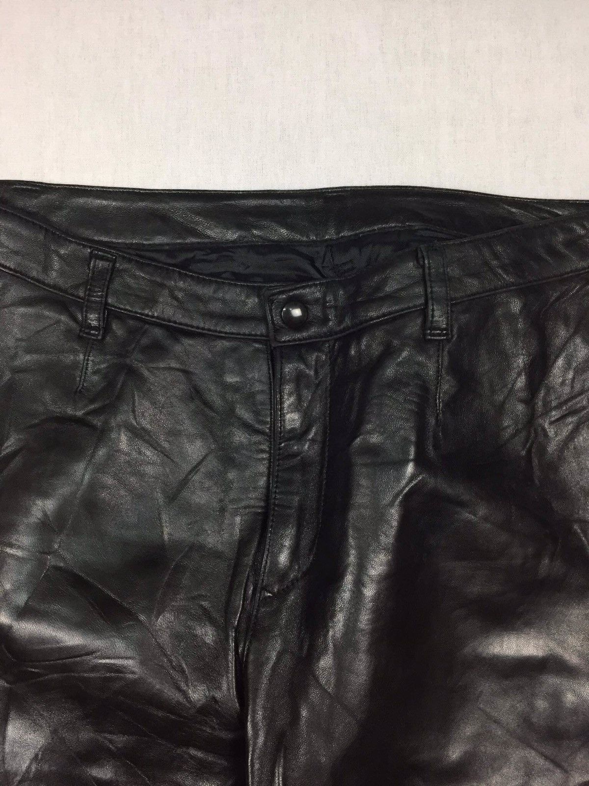 Japanese Brand Come Ca Du Mode Projected By Five Foxes Leather Pants Size US 29 - 11 Thumbnail