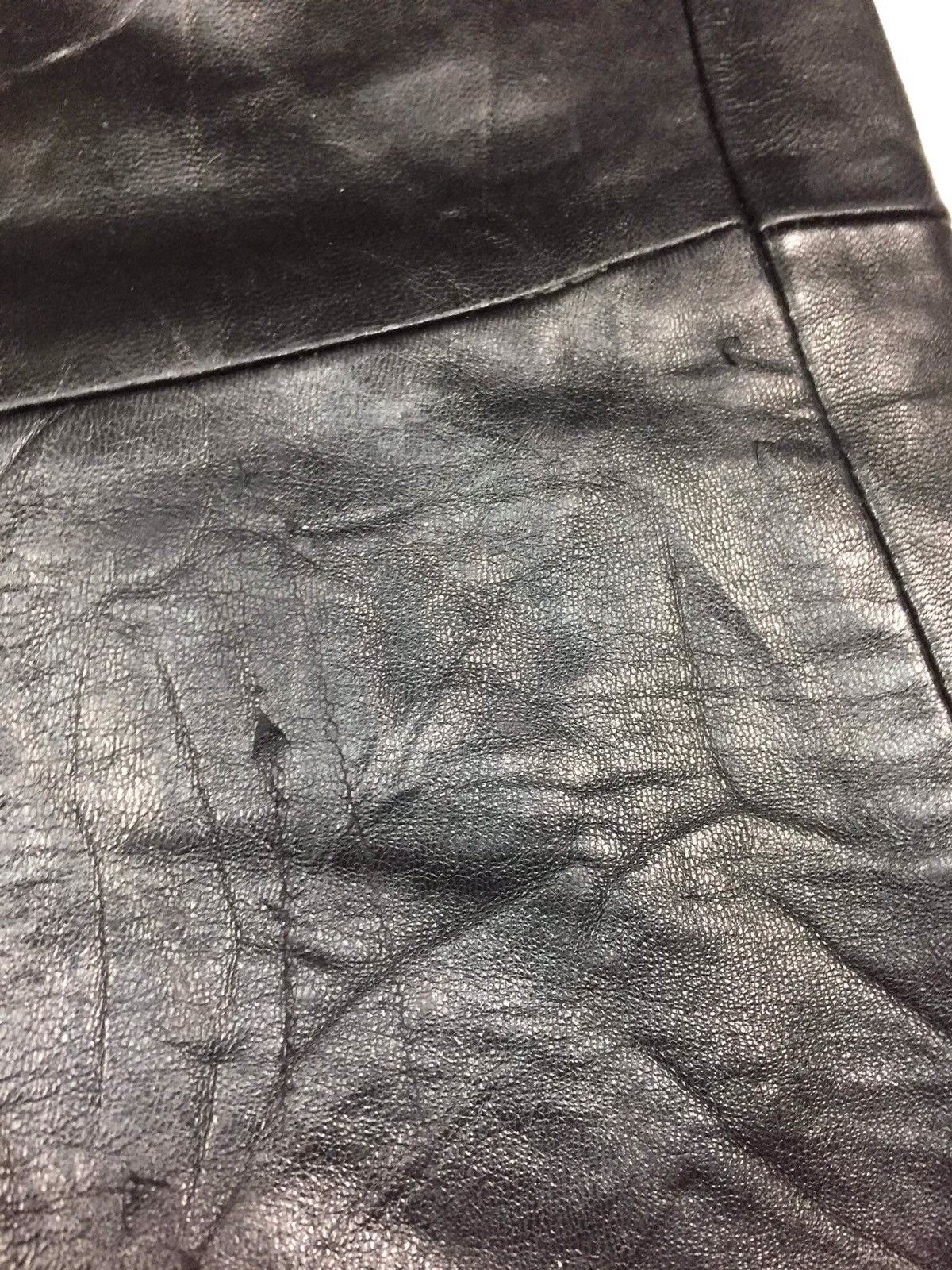 Japanese Brand Come Ca Du Mode Projected By Five Foxes Leather Pants Size US 29 - 6 Thumbnail