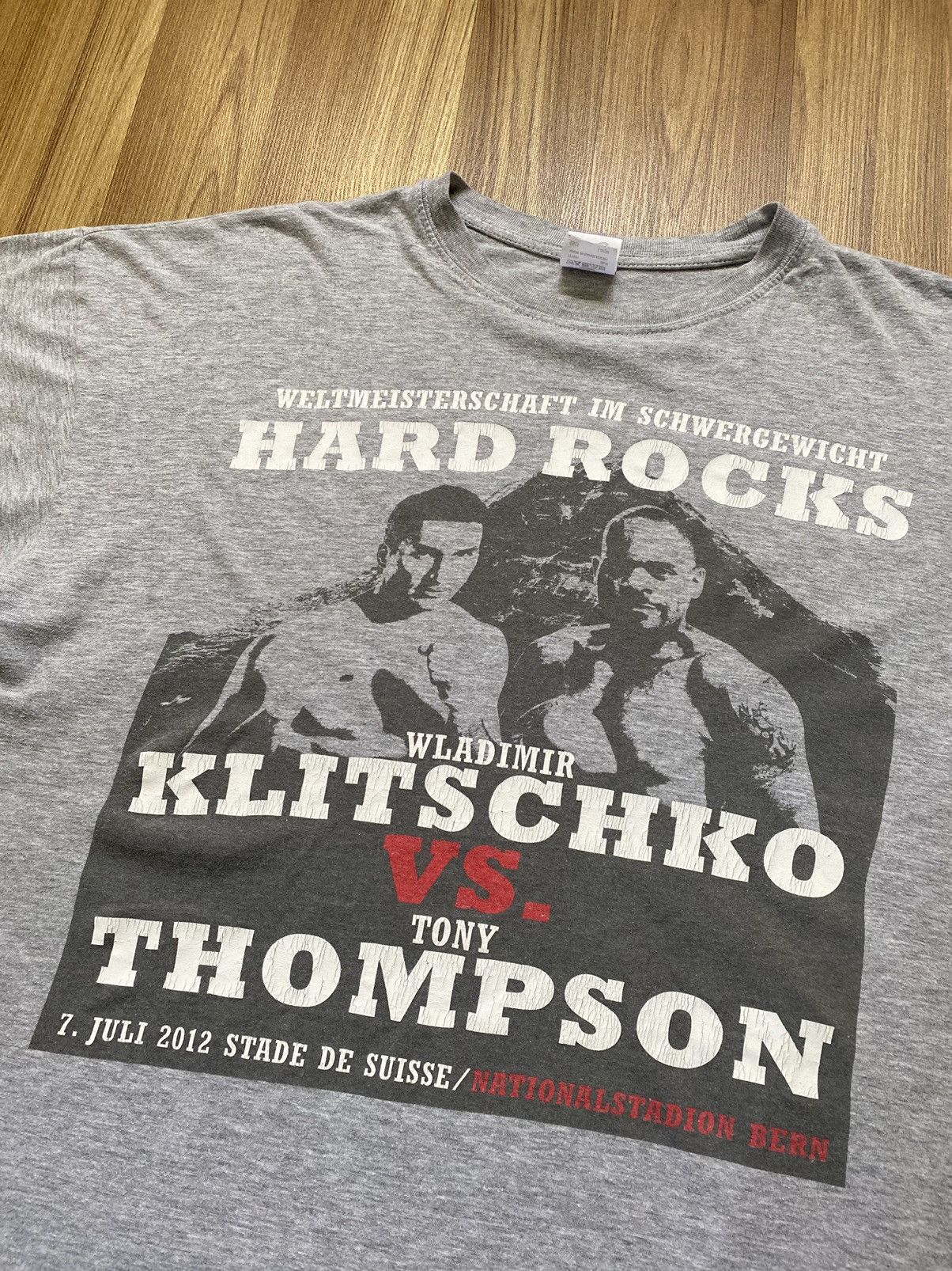 Rap Tees Hard Rocks Wladimir Klitschko vs. Tony Thompson Faith Shirt Size US L / EU 52-54 / 3 - 2 Thumbnail