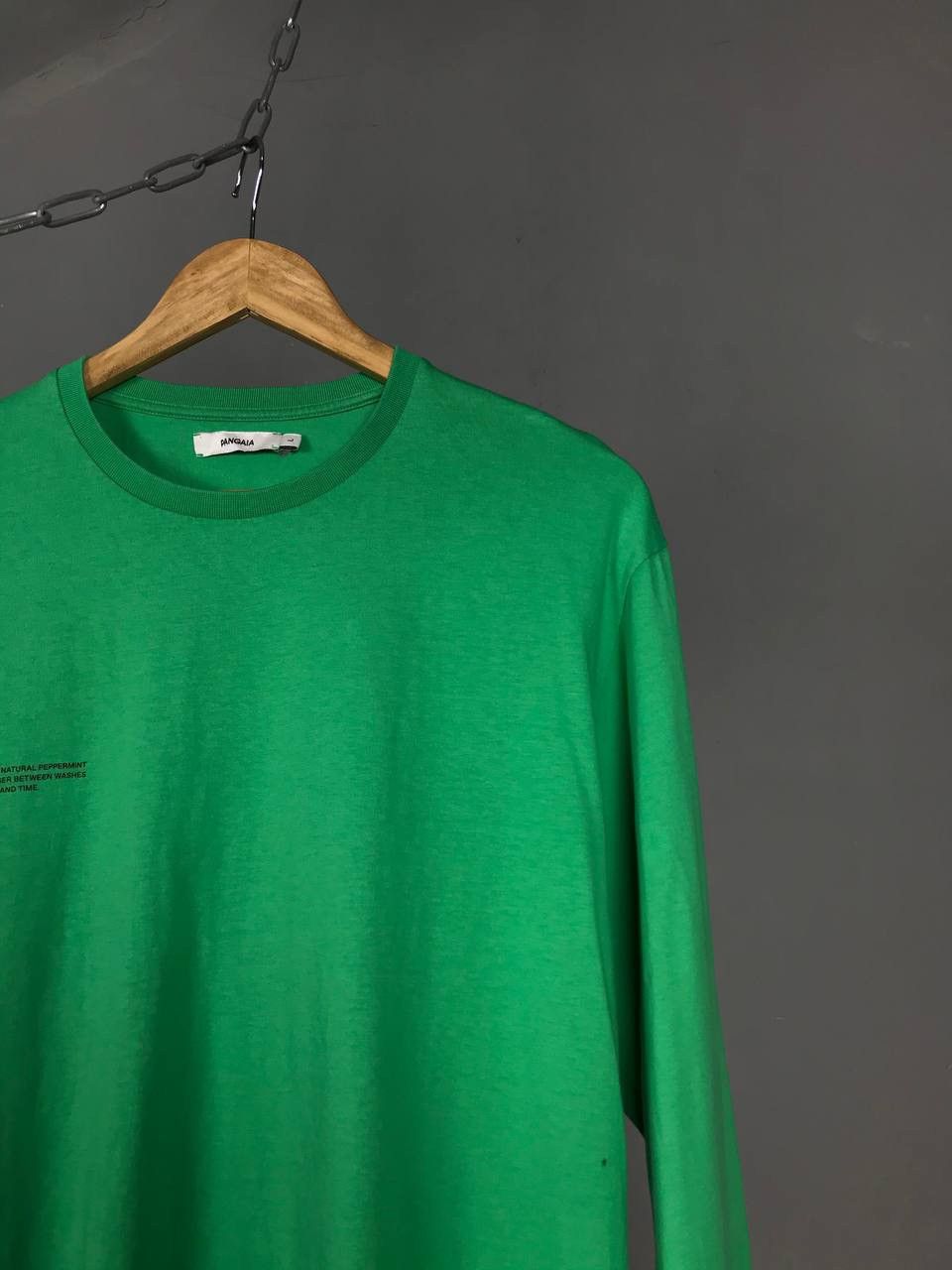 Pangaia Pangaia luxury streetwear green longsleeve Size US L / EU 52-54 / 3 - 2 Thumbnail
