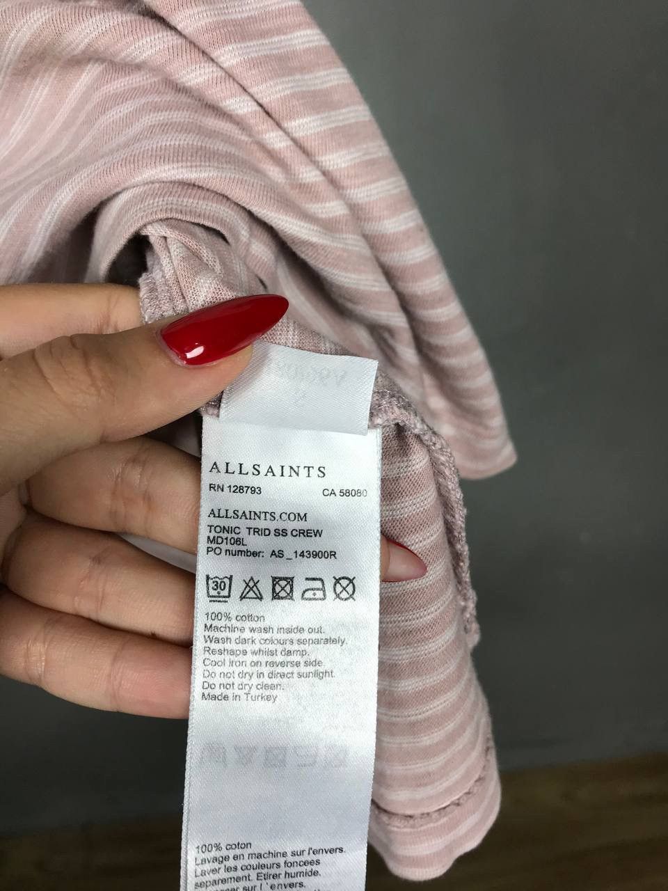 Allsaints Allsaints luxury streetwear tee Size US S / EU 44-46 / 1 - 6 Thumbnail