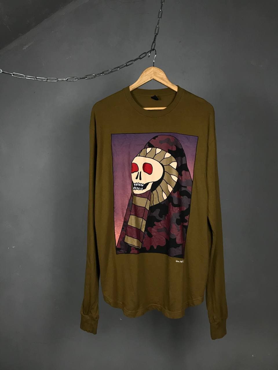 Patta Patta skulls pharaoh streetwear designer luxury longsleeve Size US L / EU 52-54 / 3 - 1 Thumbnail