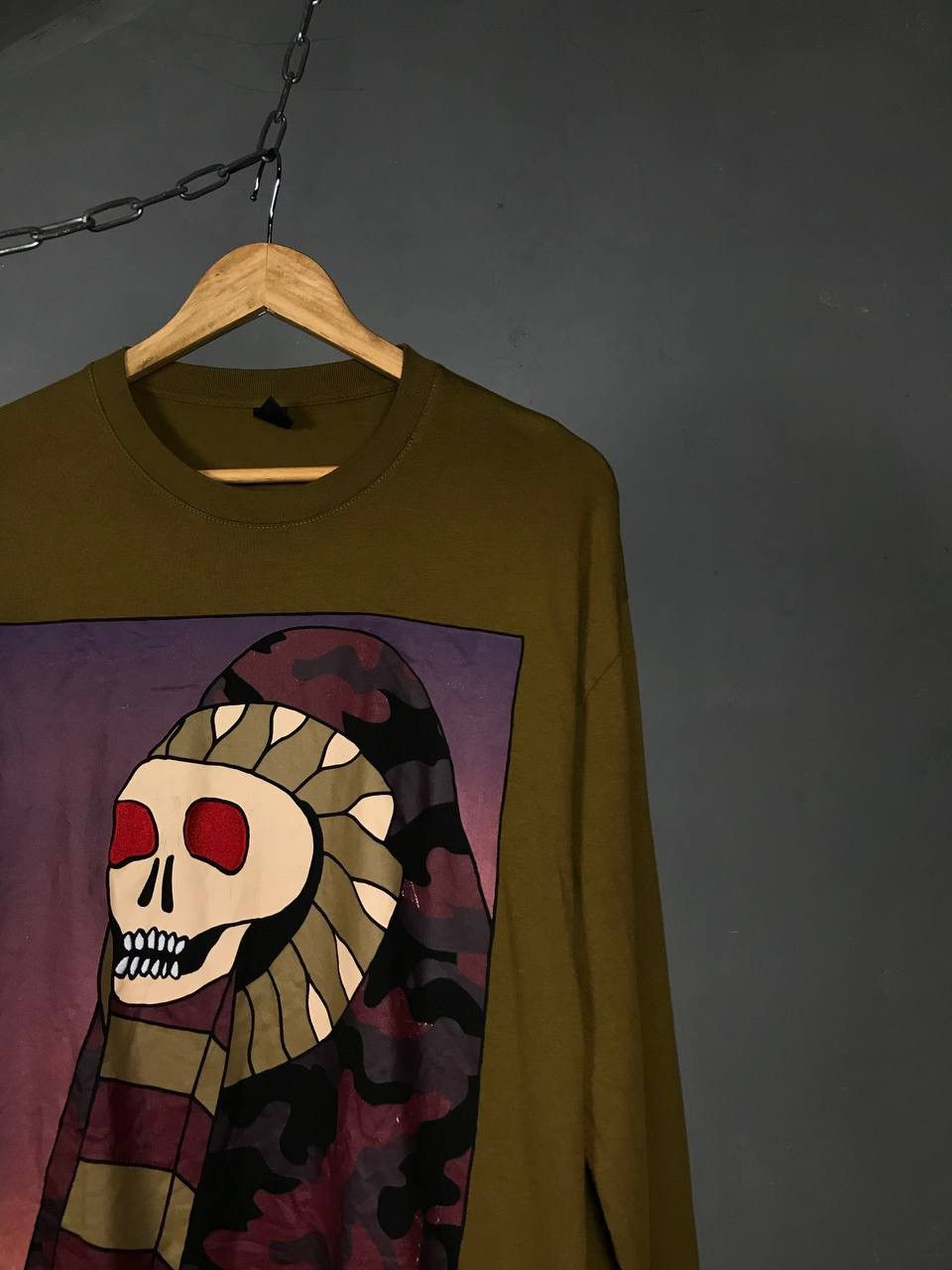 Patta Patta skulls pharaoh streetwear designer luxury longsleeve Size US L / EU 52-54 / 3 - 2 Thumbnail