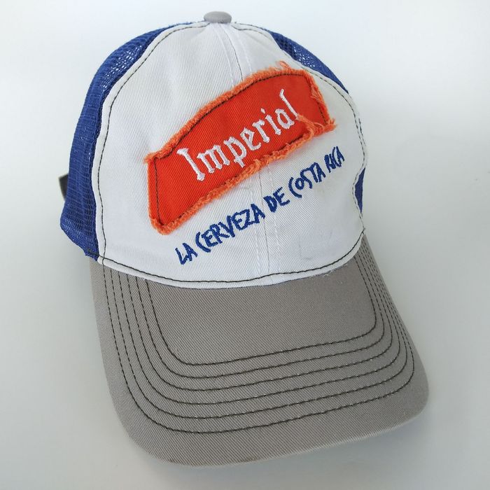 Imperial Imperial Cerveza Beer Costa Rica adjustable strapback hat