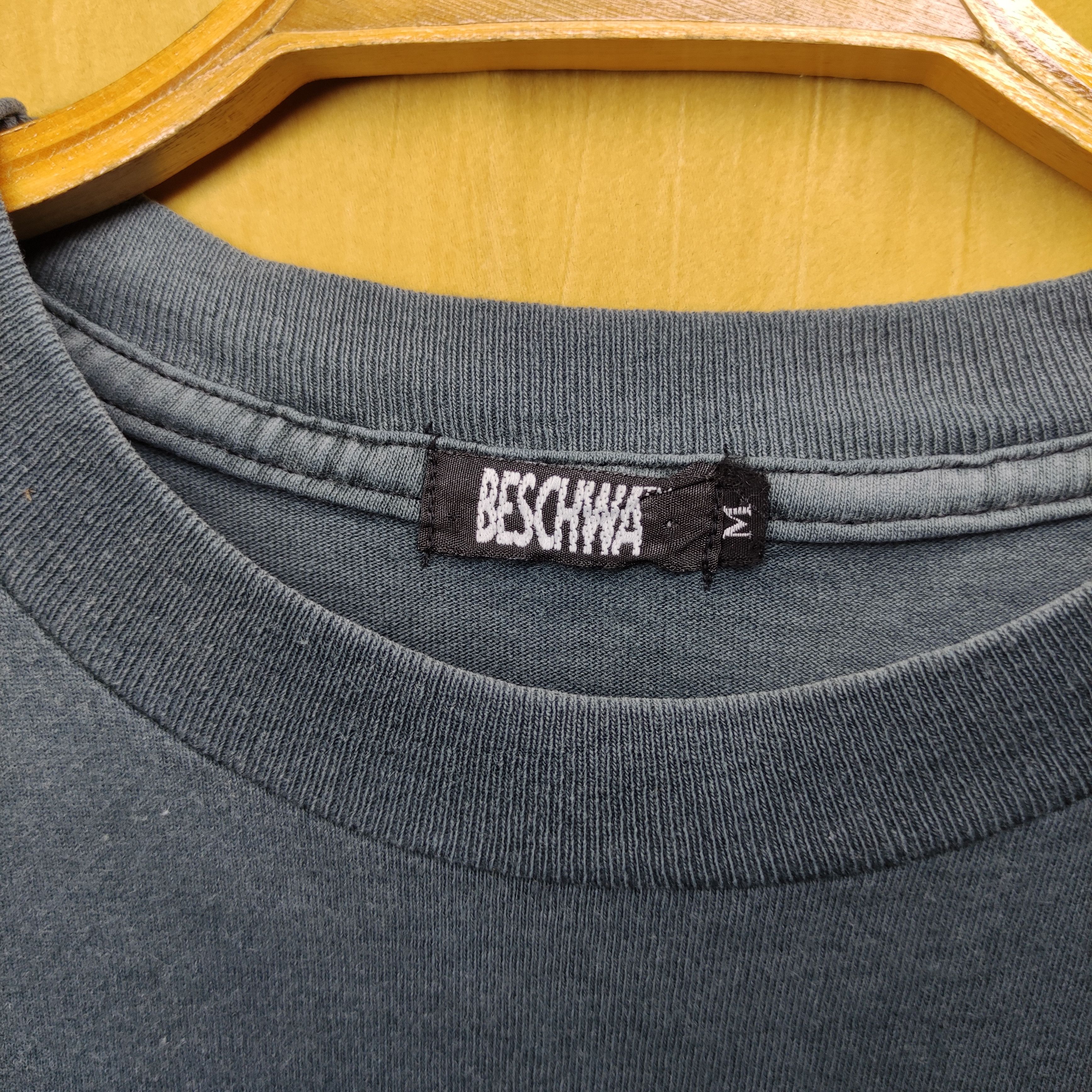Alien Workshop Vtg 90s BESCHWA T-Shirt Alien Streetwear faded Tee Size US M / EU 48-50 / 2 - 8 Thumbnail